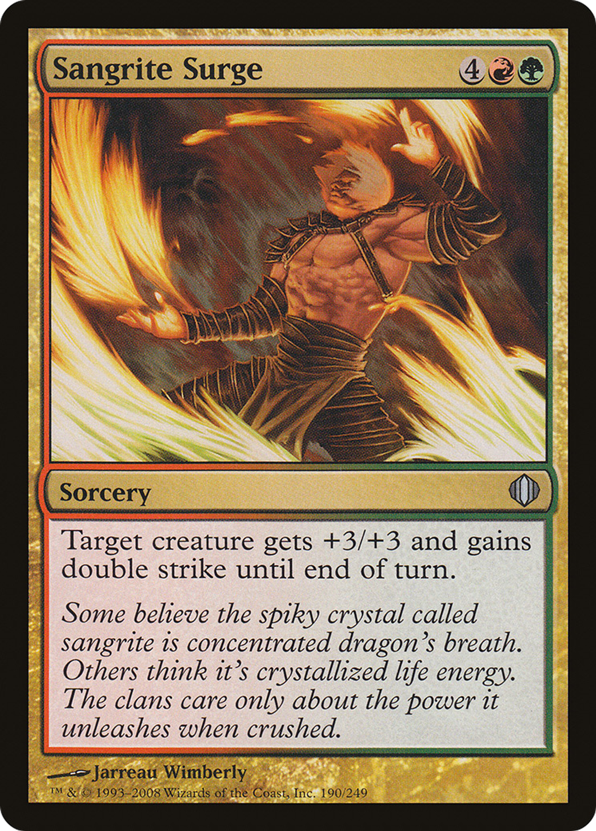 Sangrite Surge — Shards of Alara — Magic: The Gathering