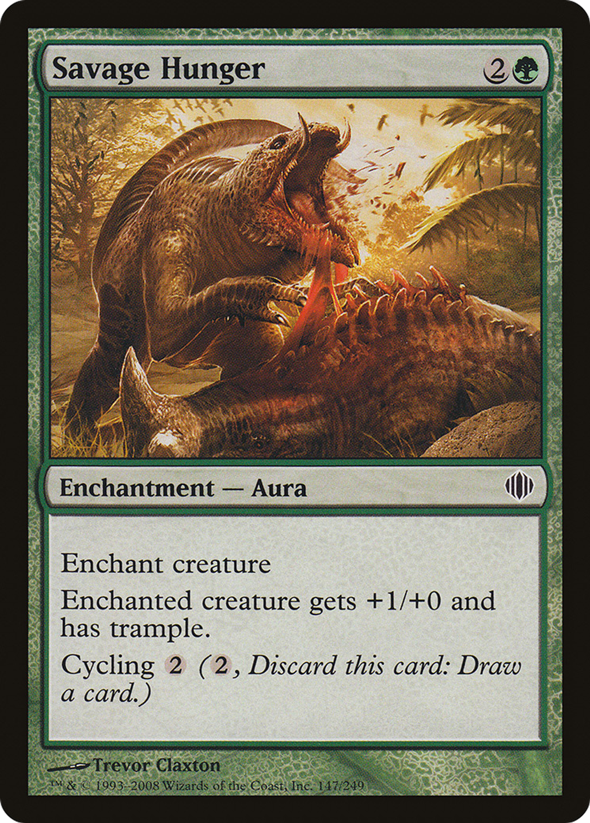Savage Hunger — Shards of Alara — Magic: The Gathering