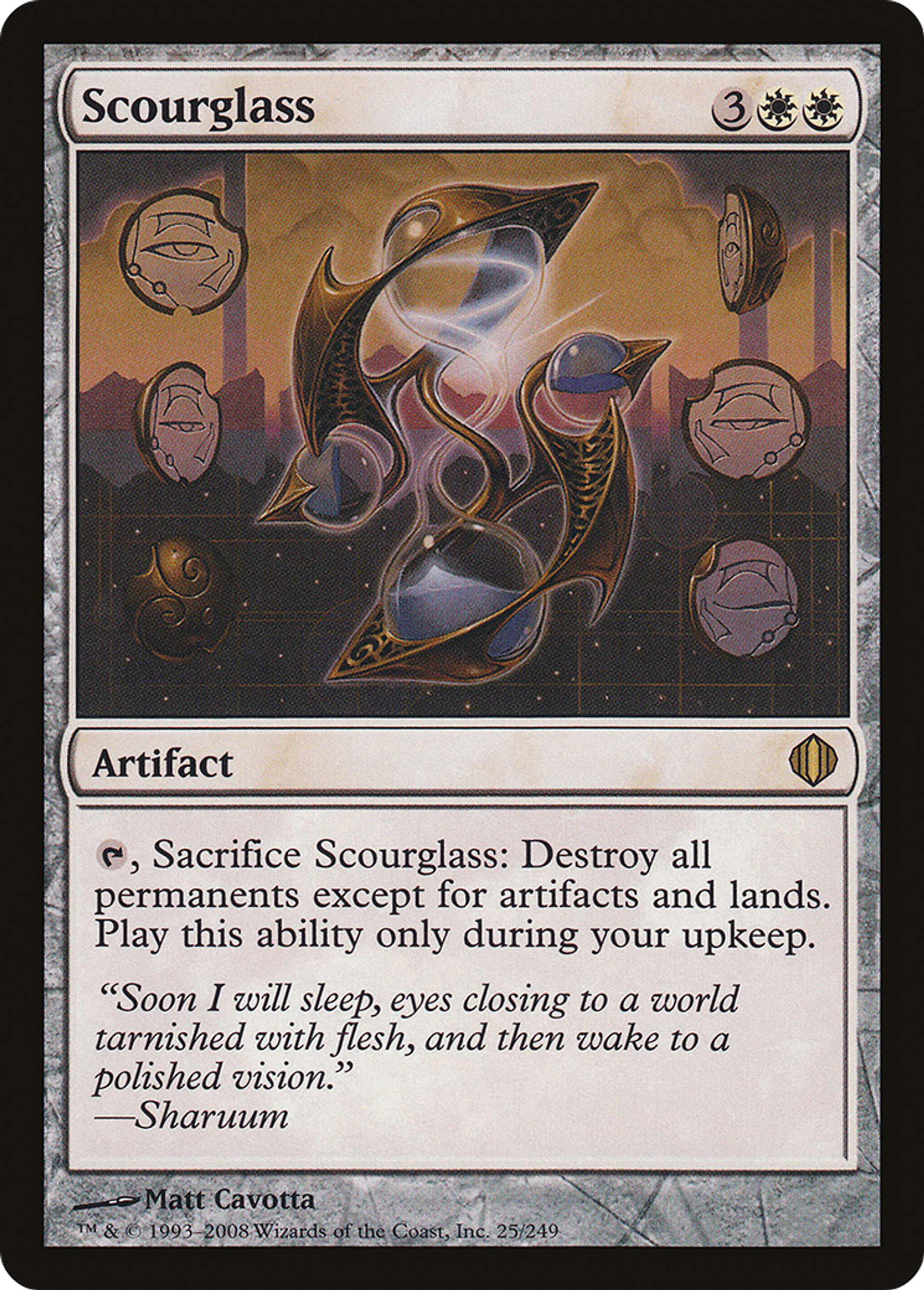 Scourglass — Shards of Alara — Magic: The Gathering