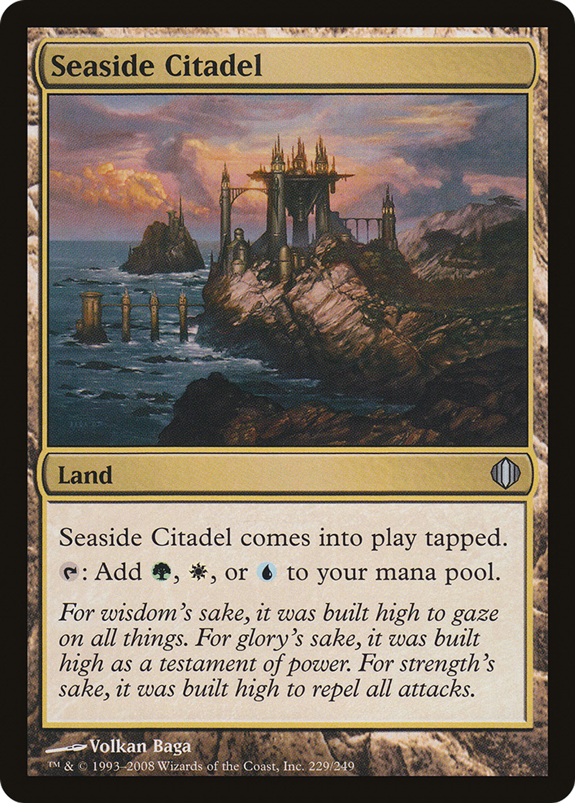 Seaside Citadel — Shards of Alara — Magic: The Gathering