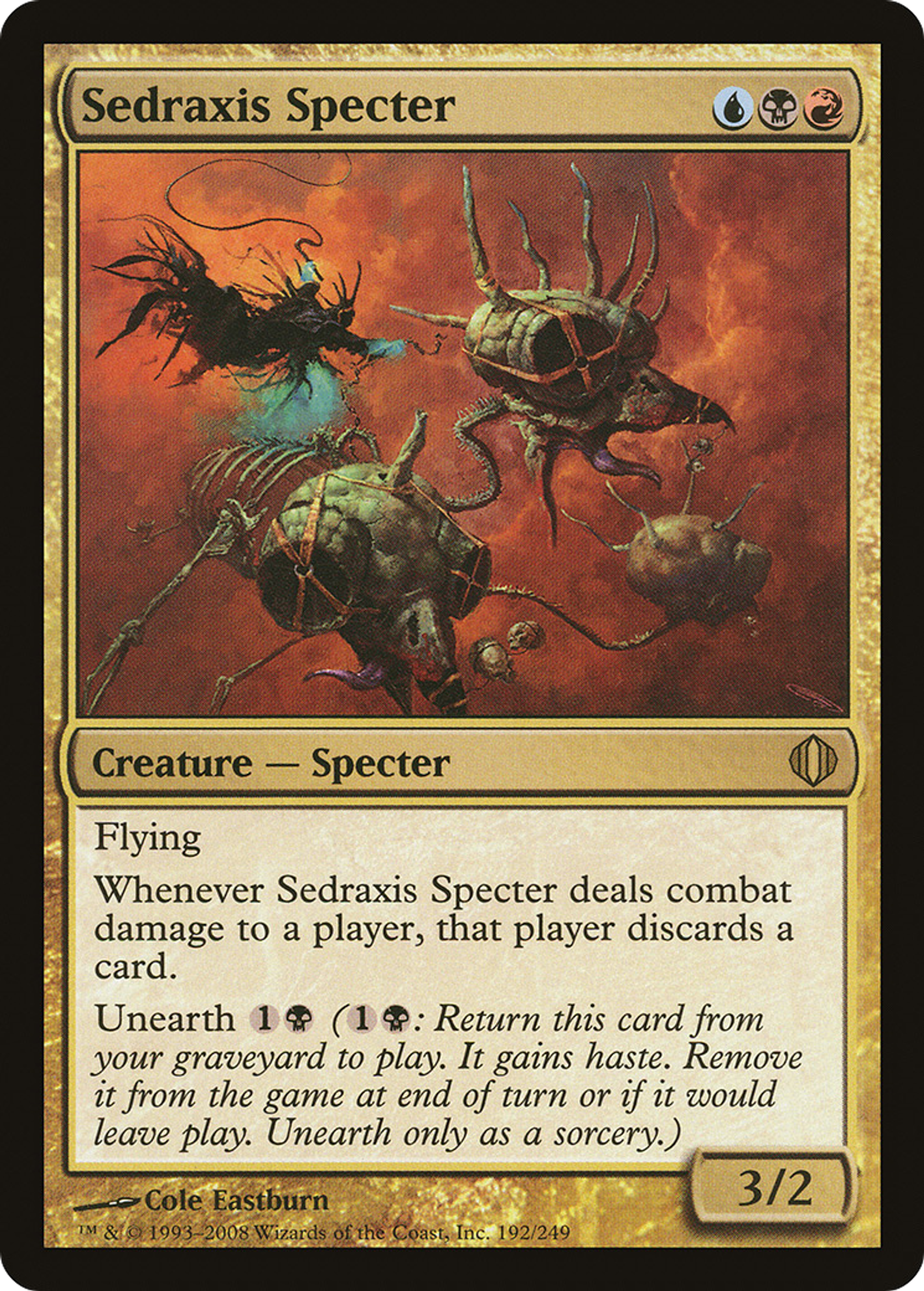 Sedraxis Specter — Shards of Alara — Magic: The Gathering