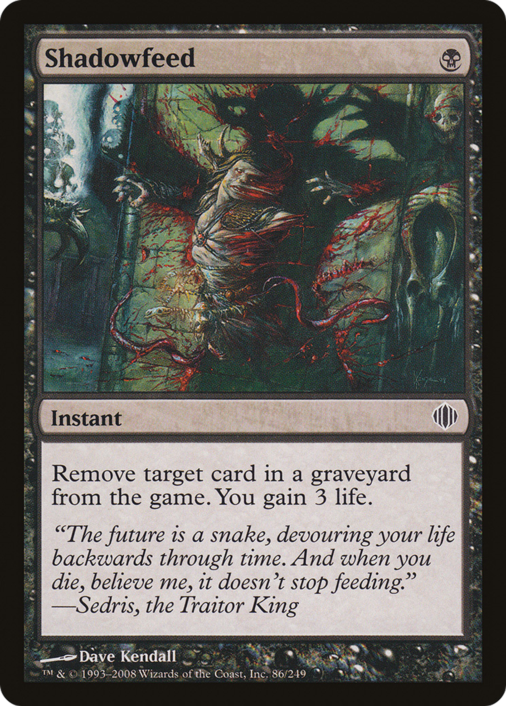 Shadowfeed — Shards of Alara — Magic: The Gathering