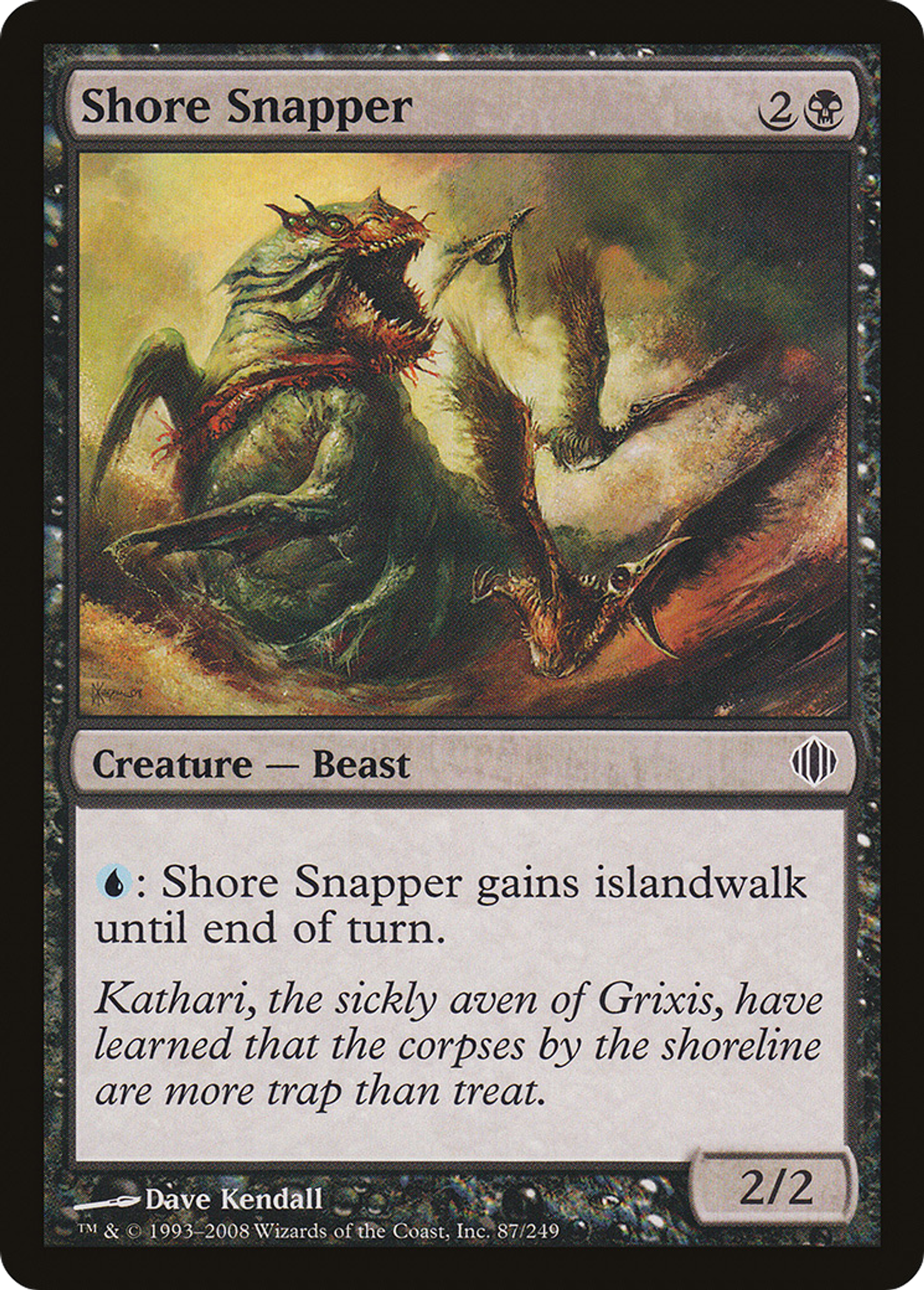 Shore Snapper — Shards of Alara — Magic: The Gathering