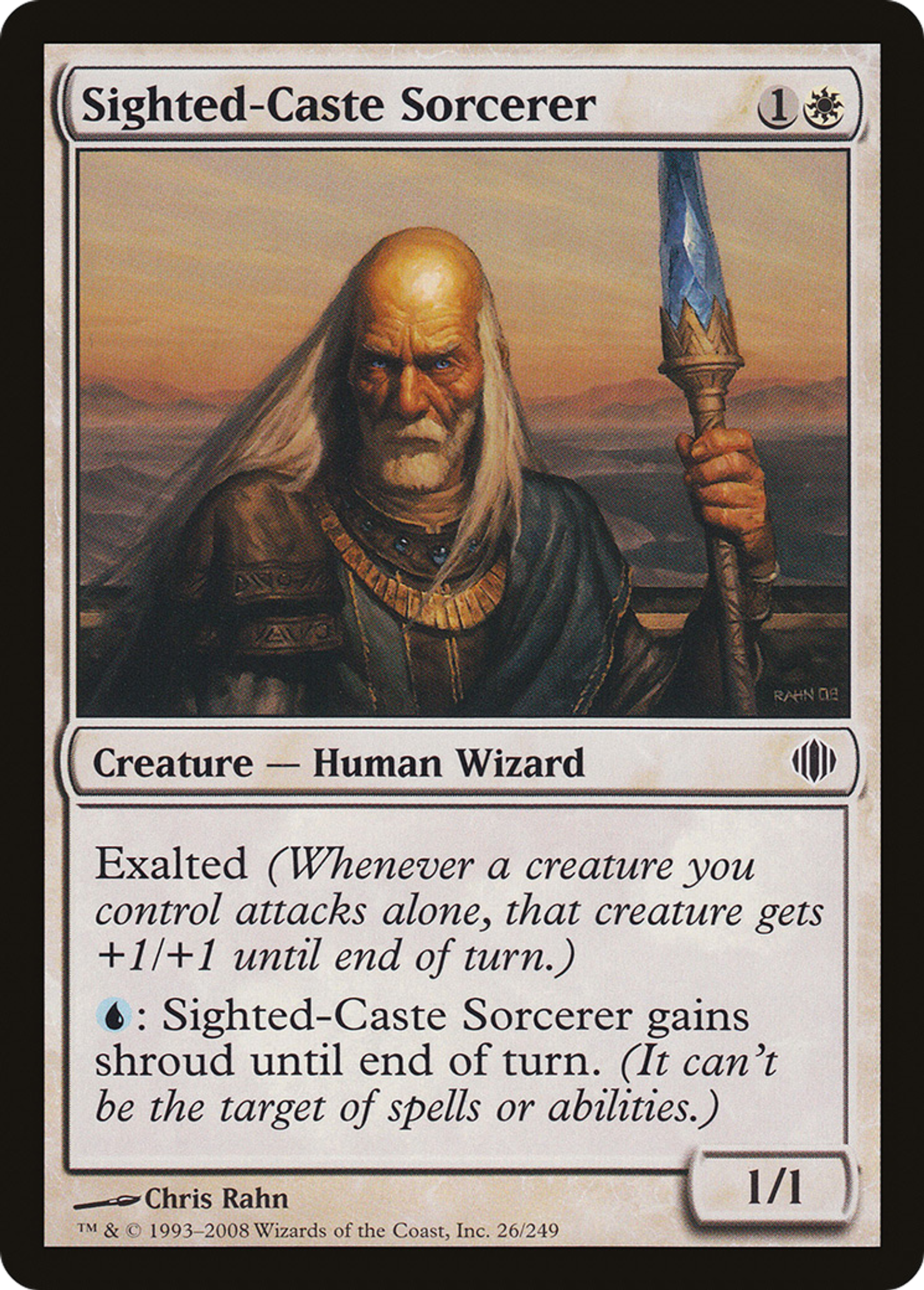 Sorcier de la caste Vaticinari — Shards of Alara — Magic: The Gathering