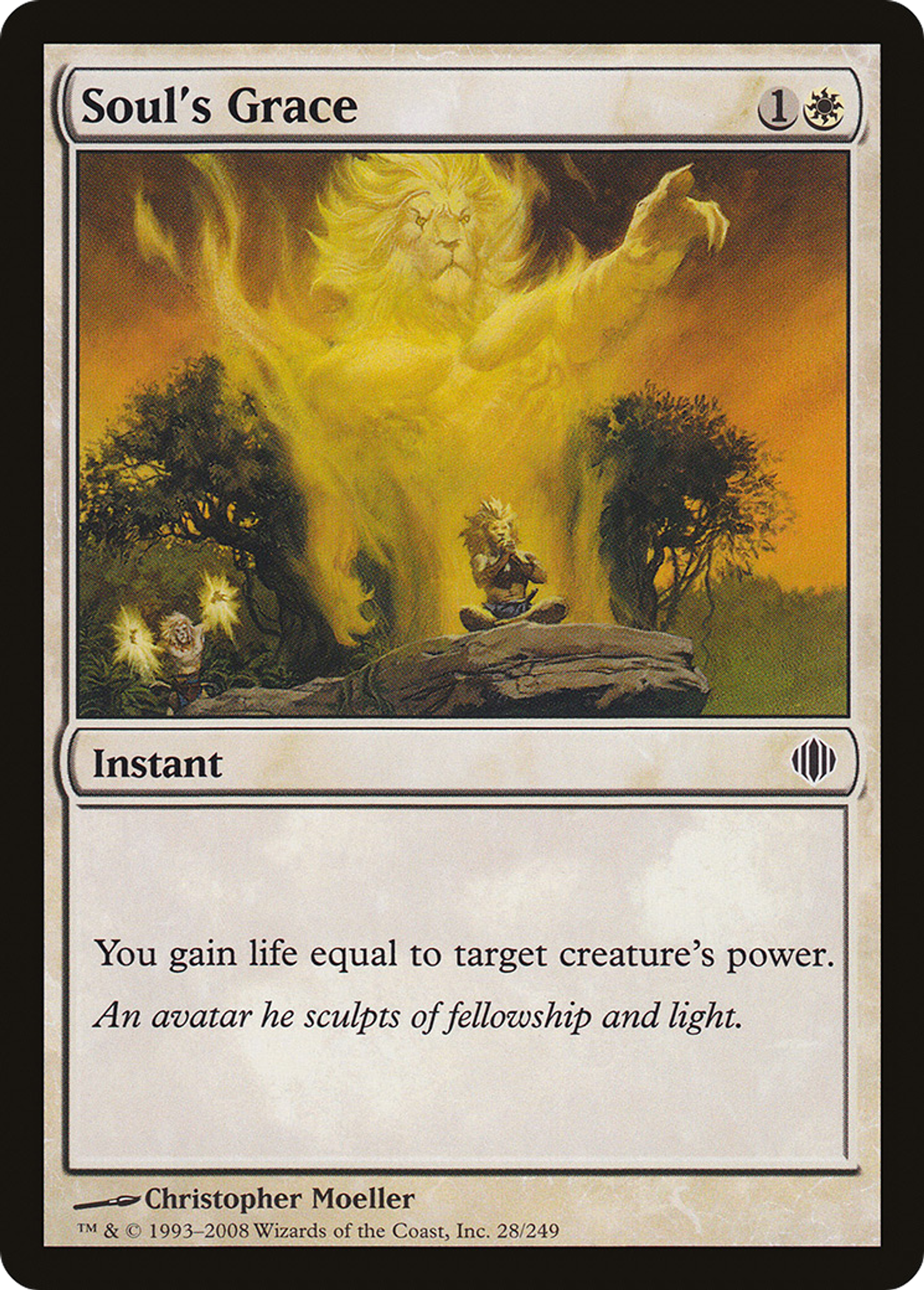 Grâce de l'âme — Shards of Alara — Magic: The Gathering