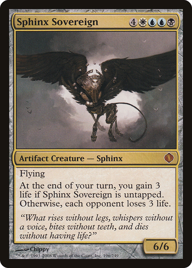 Sphinx Sovereign — Shards of Alara — Magic: The Gathering