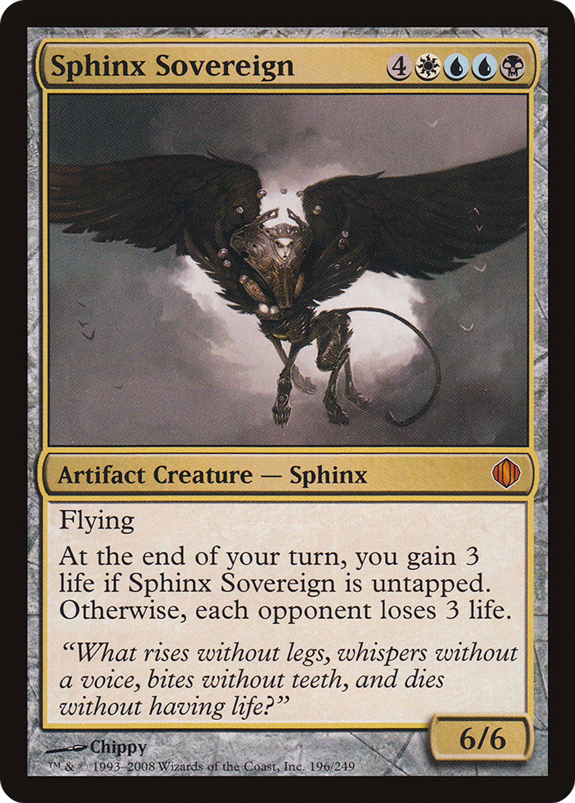 Sphinx Sovereign — Shards of Alara — Magic: The Gathering