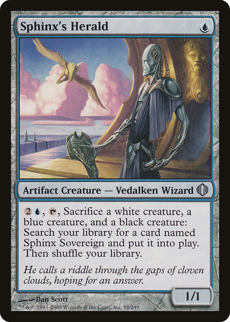 Sphinx's Herald — Shards of Alara — Magic: The Gathering