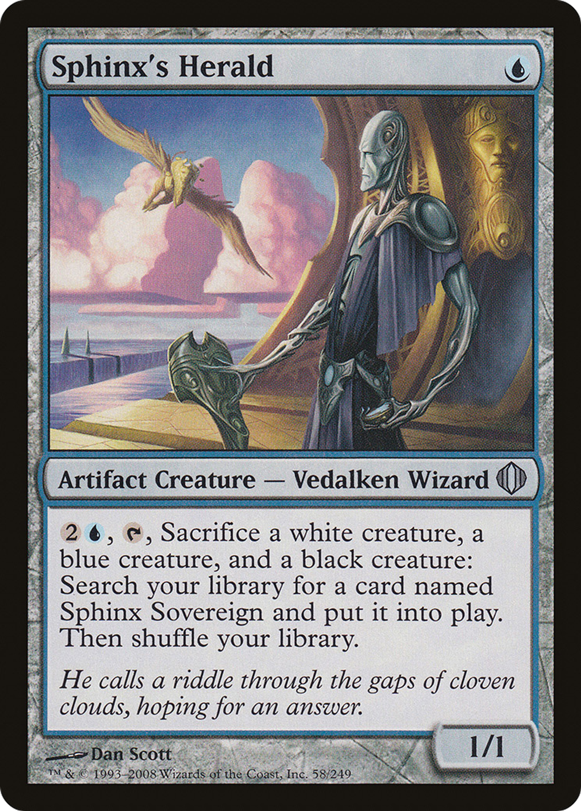 Héraut du sphinx — Shards of Alara — Magic: The Gathering
