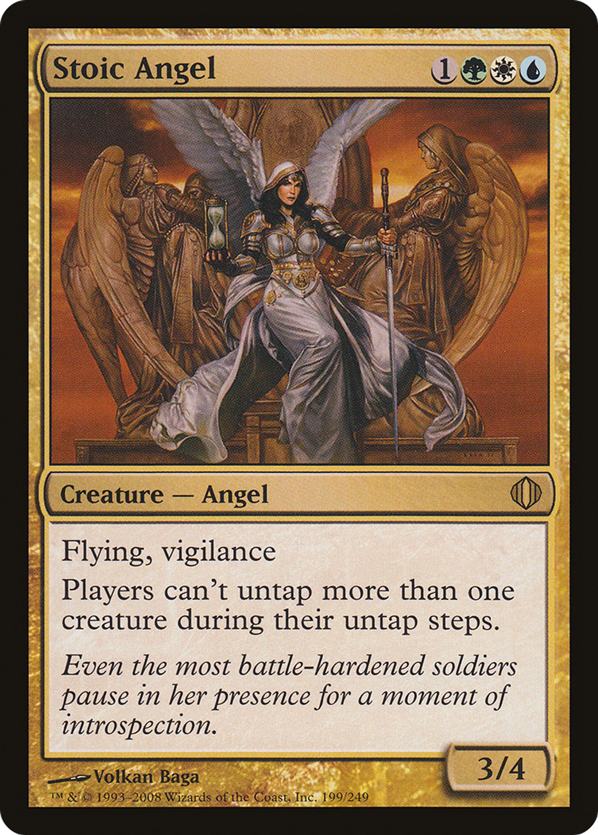 Stoic Angel — Shards of Alara — Magic: The Gathering