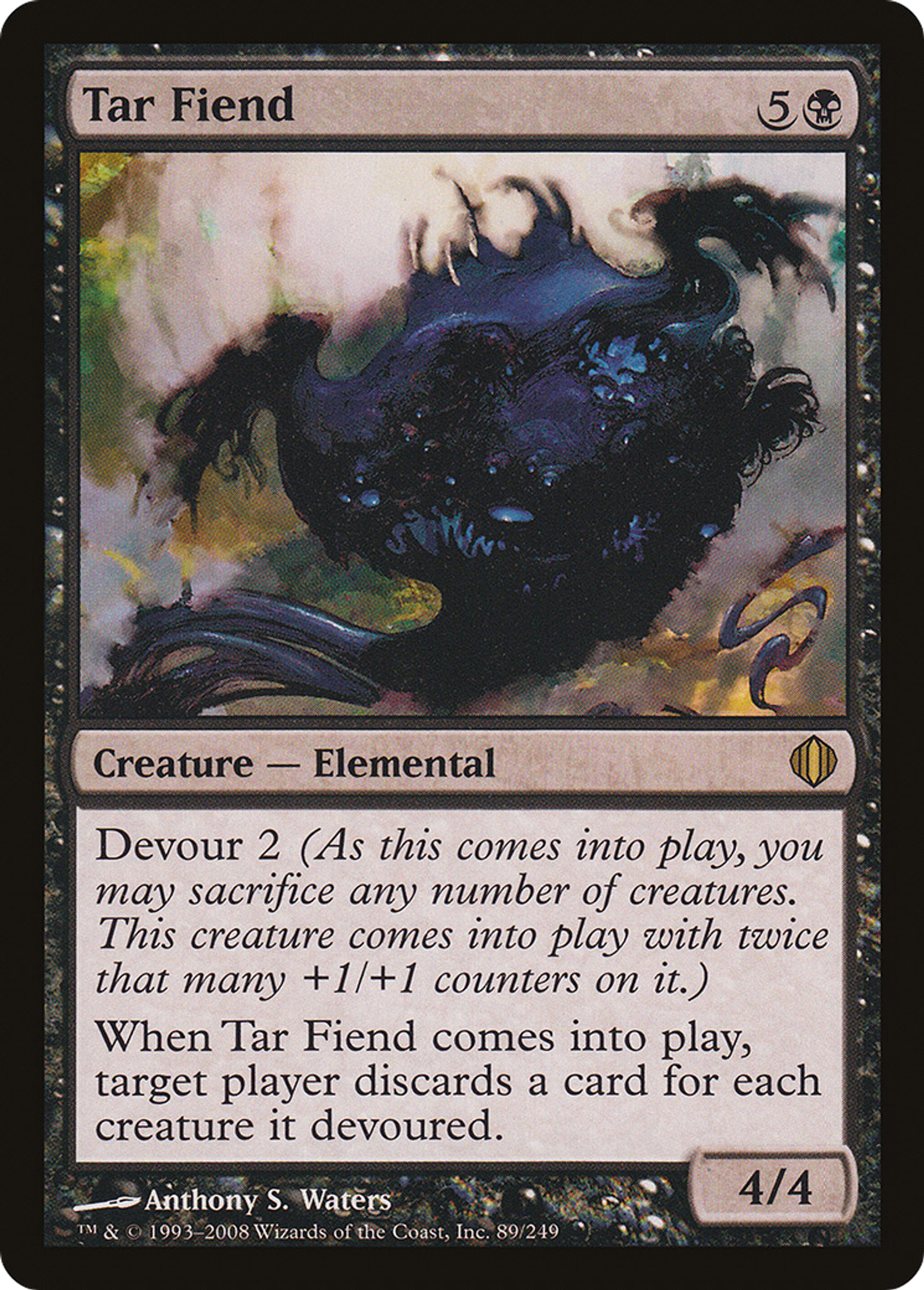 Fielleux de goudron — Shards of Alara — Magic: The Gathering