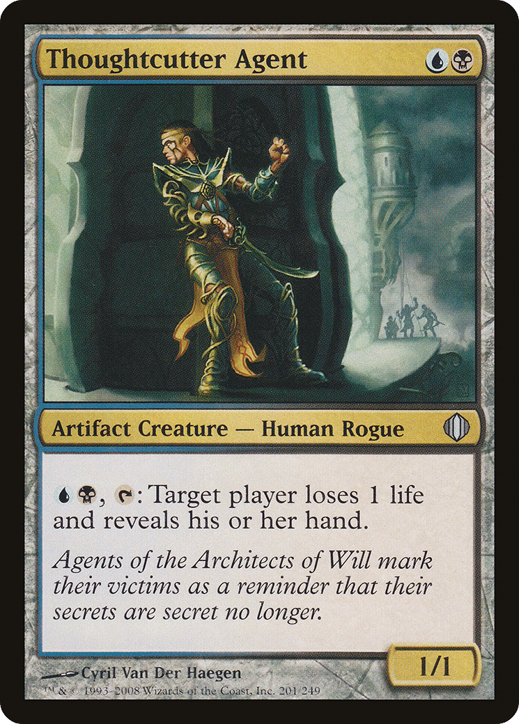 Thoughtcutter Agent — Shards of Alara — Magic: The Gathering
