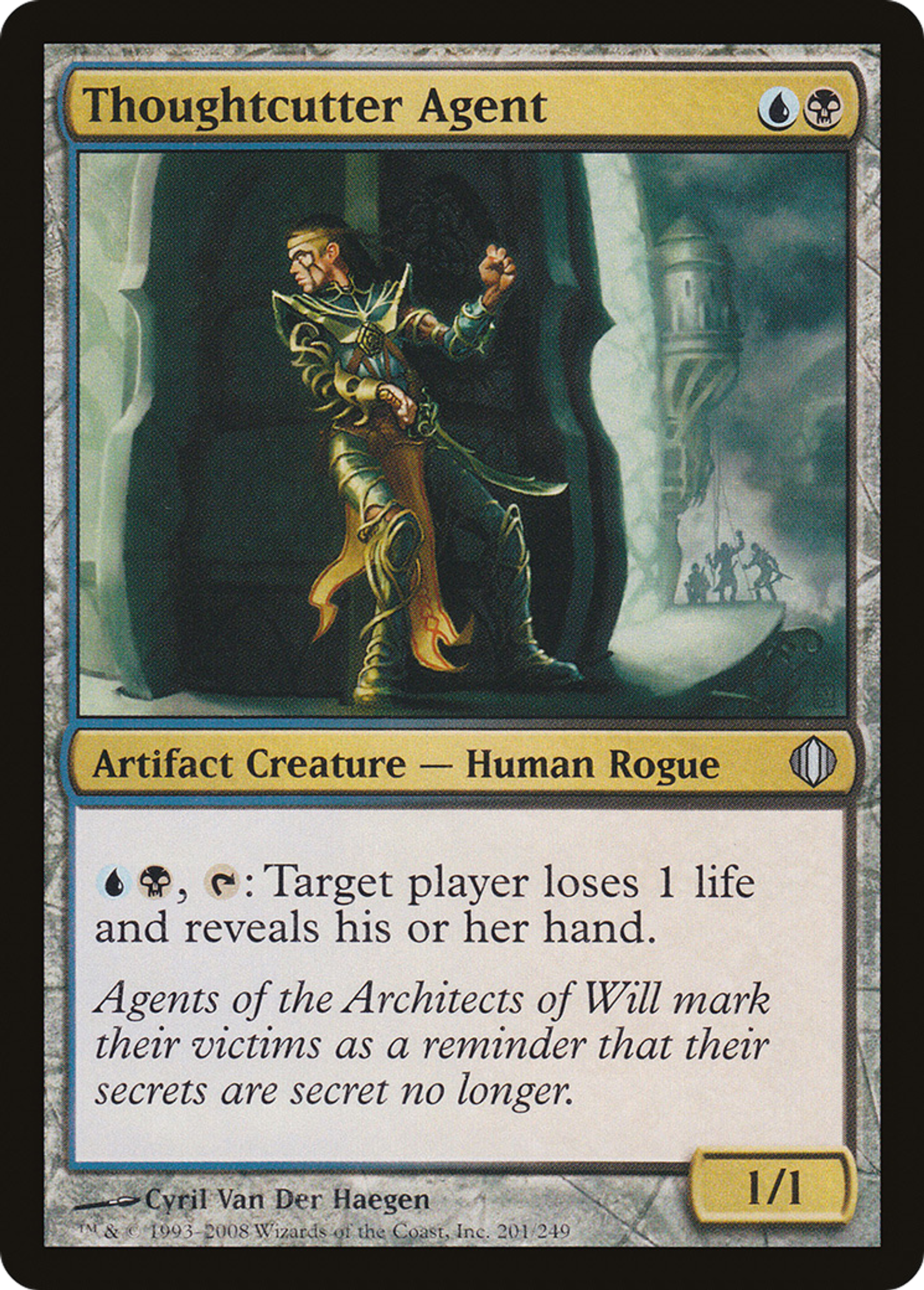 Thoughtcutter Agent — Shards of Alara — Magic: The Gathering