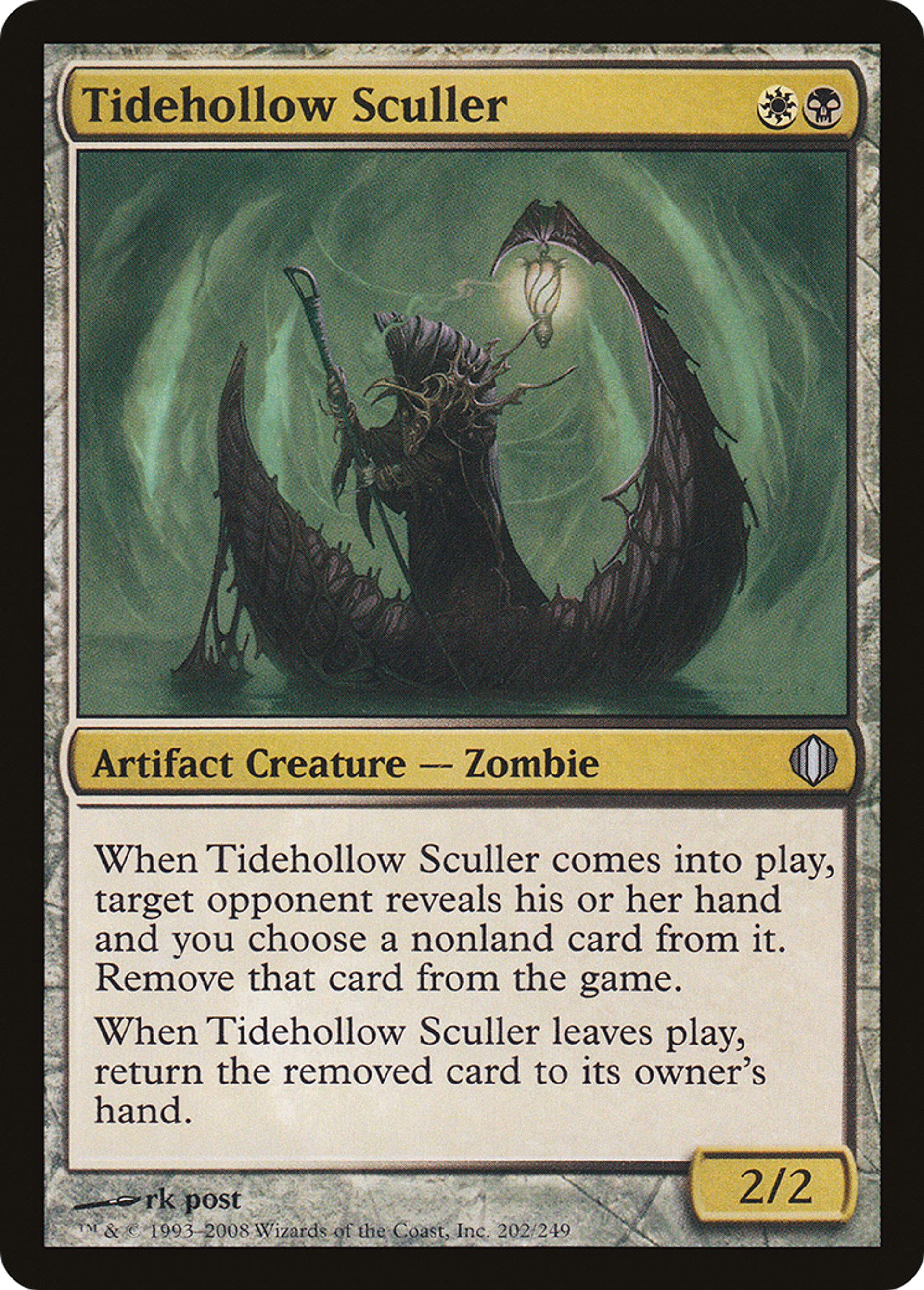 Tidehollow Sculler — Shards of Alara — Magic: The Gathering