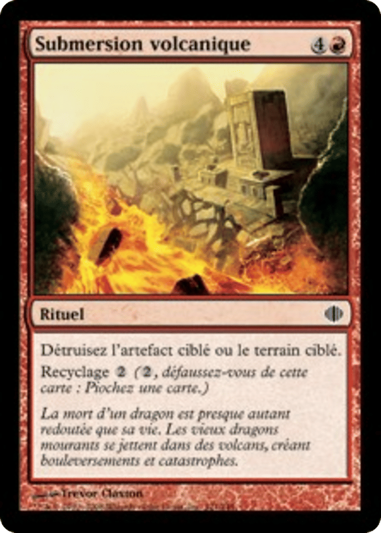 Submersion volcanique — Shards of Alara — Magic: The Gathering