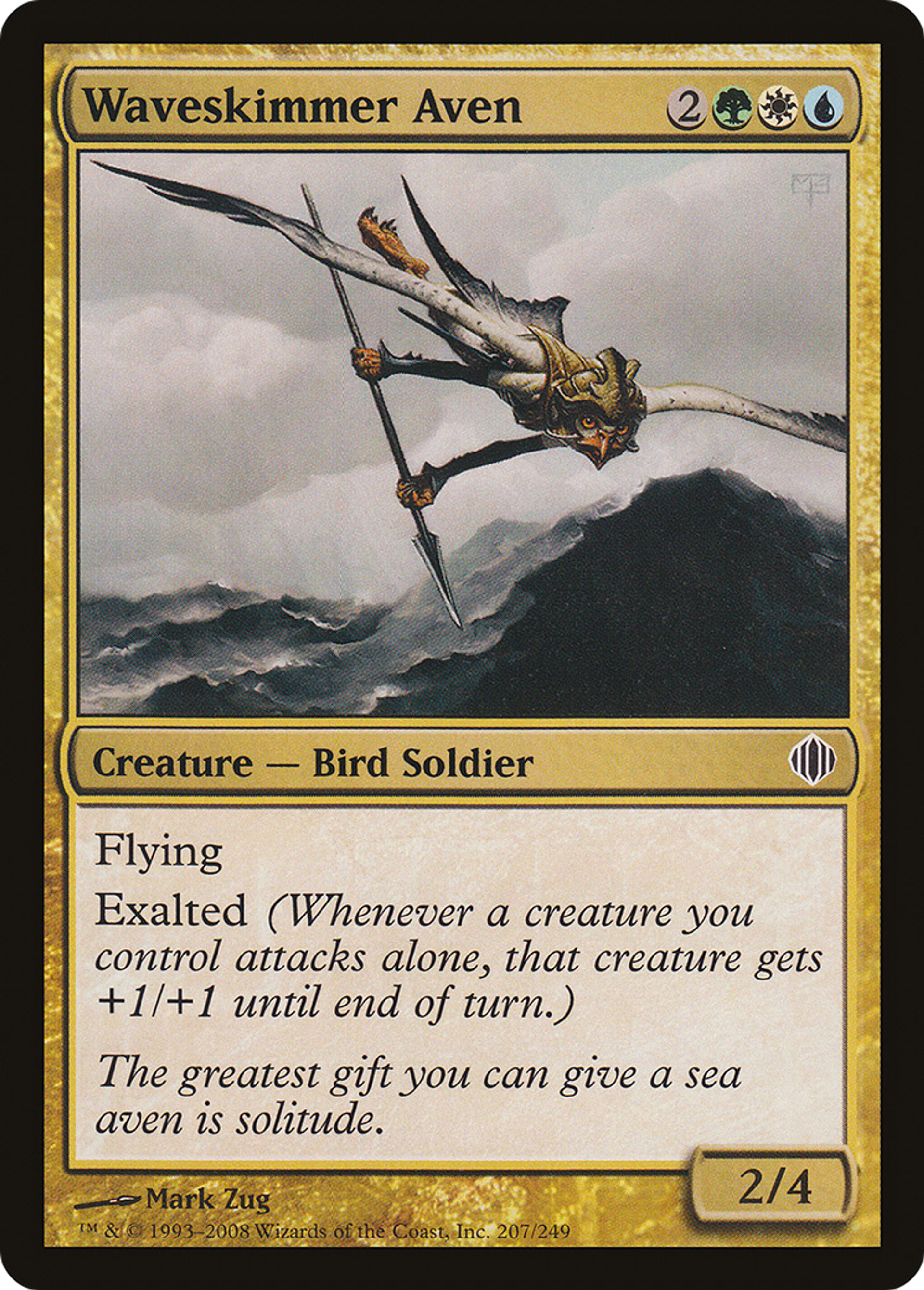 Waveskimmer Aven — Shards of Alara — Magic: The Gathering