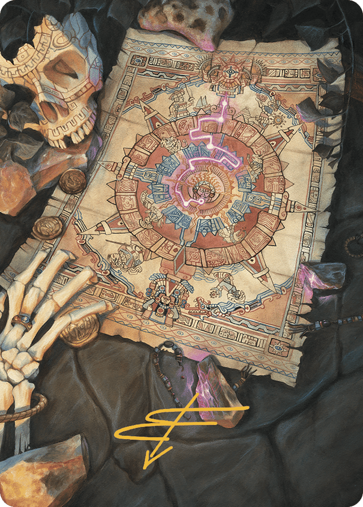 Map — The Lost Caverns of Ixalan Art Series — Magic: The Gathering