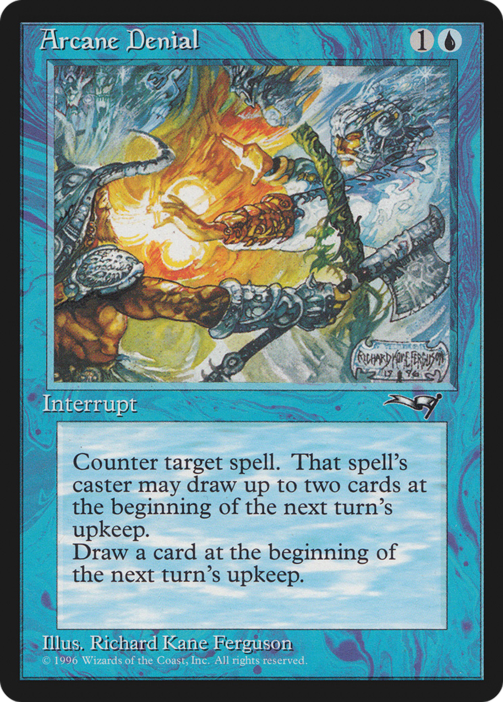 Arcane Denial — Alliances — Magic: The Gathering
