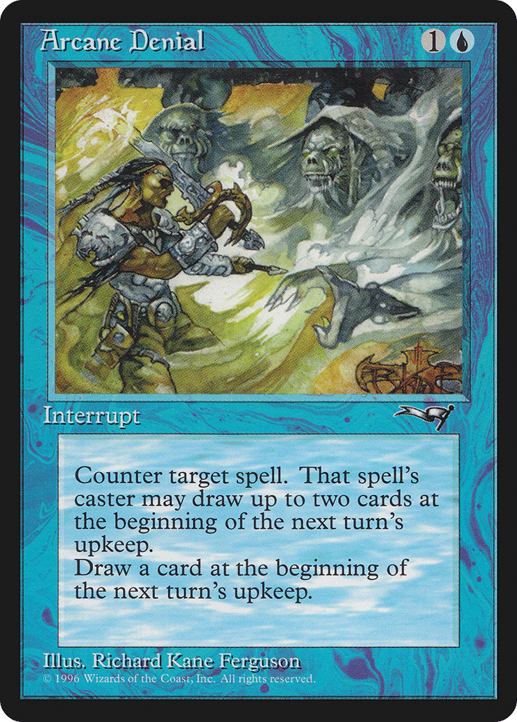 Arcane Denial — Alliances — Magic: The Gathering