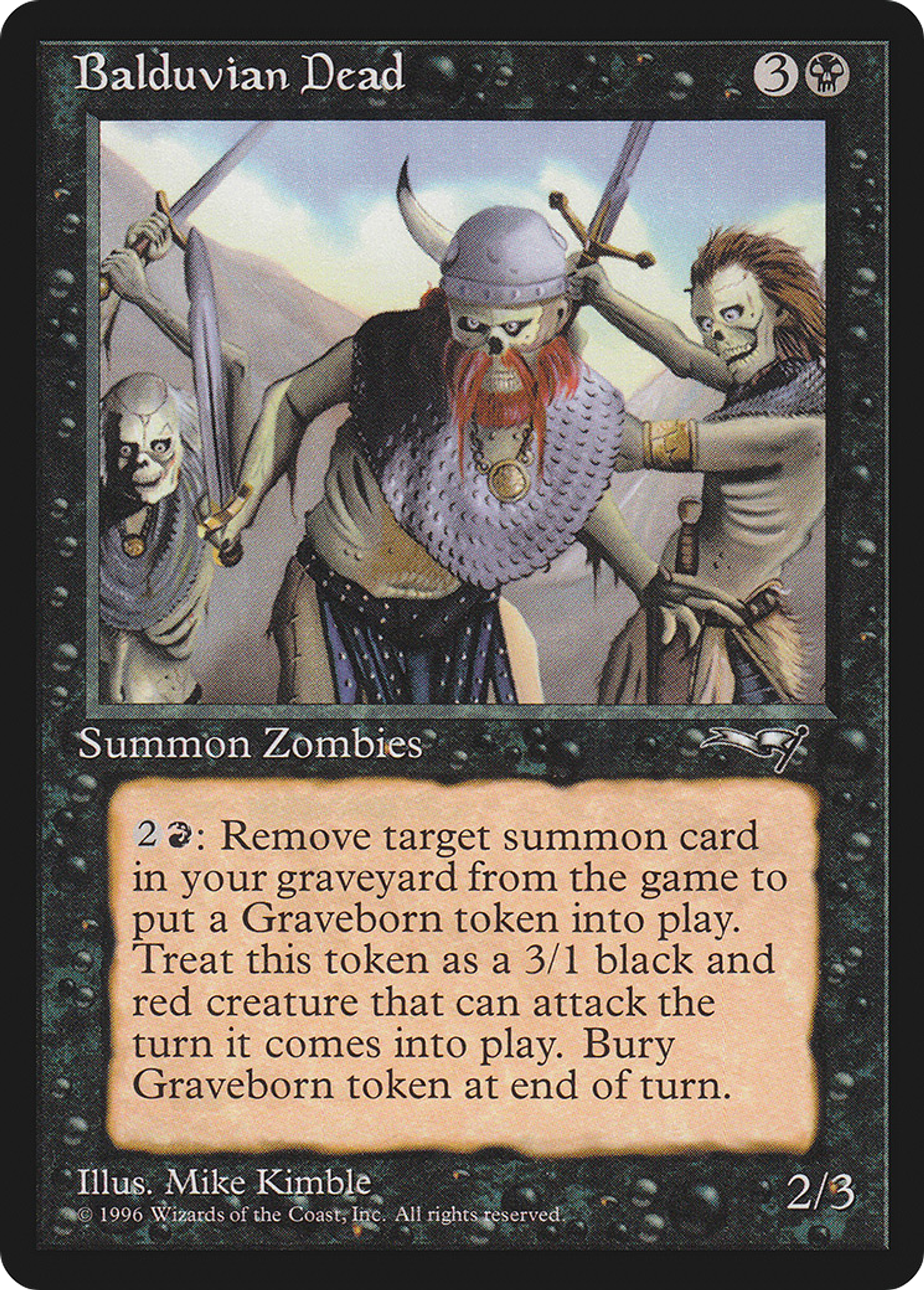 Balduvian Dead — Alliances — Magic: The Gathering