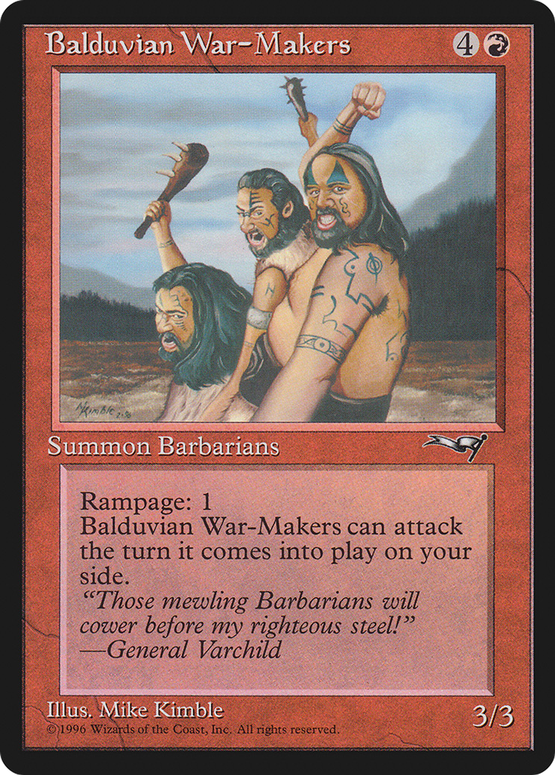 Balduvian War-Makers — Alliances — Magic: The Gathering