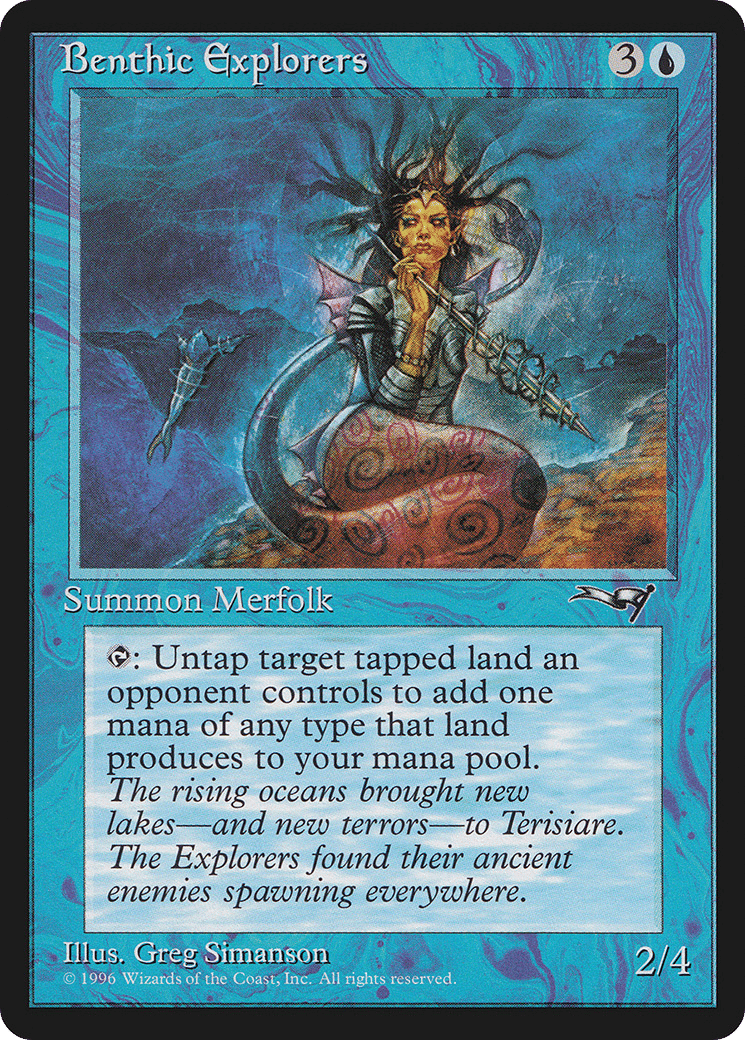 Benthic Explorers — Alliances — Magic: The Gathering
