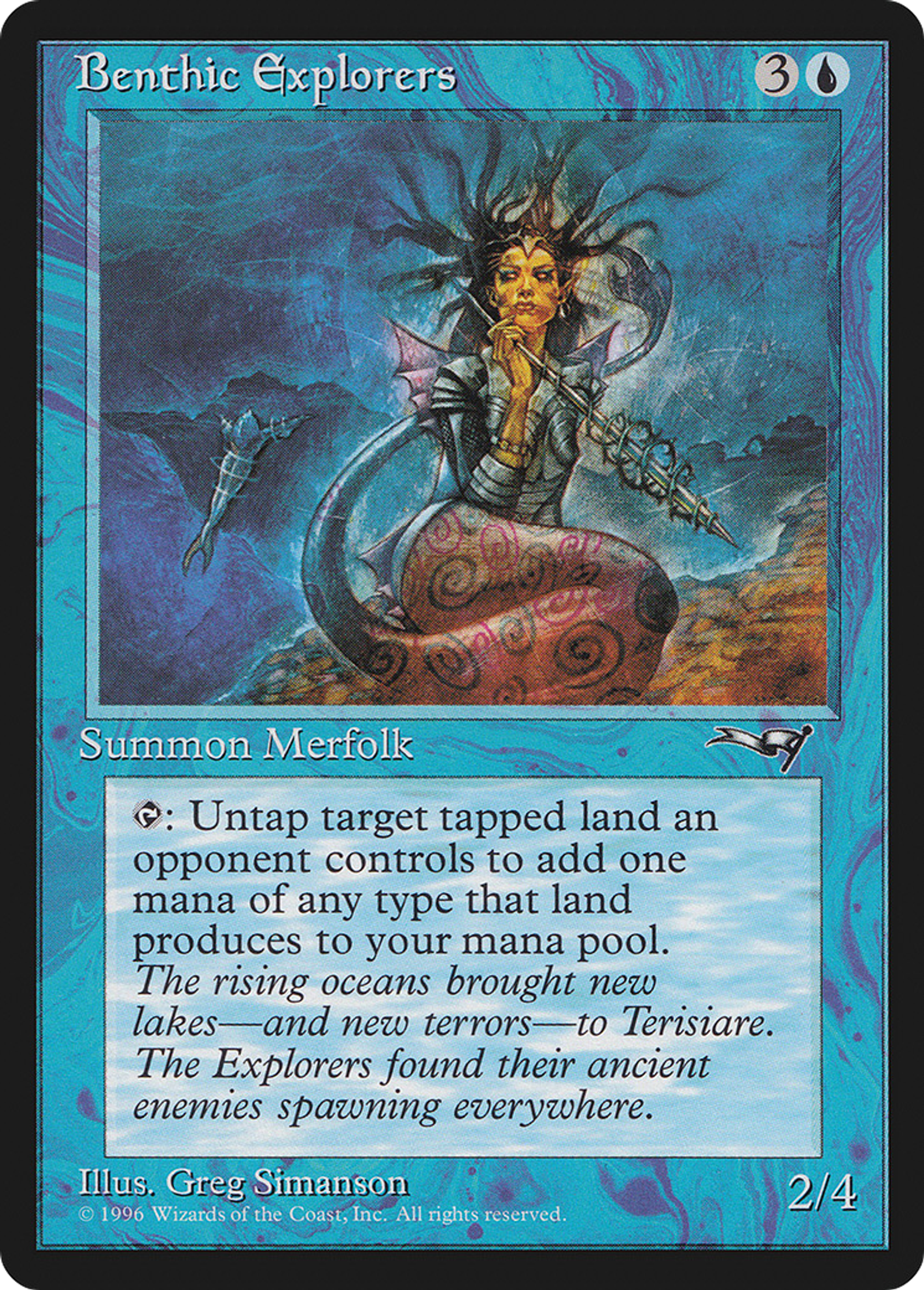 Benthic Explorers — Alliances — Magic: The Gathering