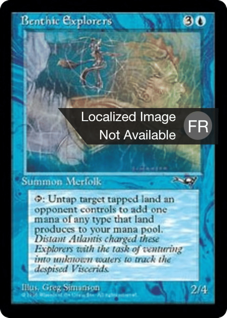 Exploratrices benthics — Alliances — Magic: The Gathering