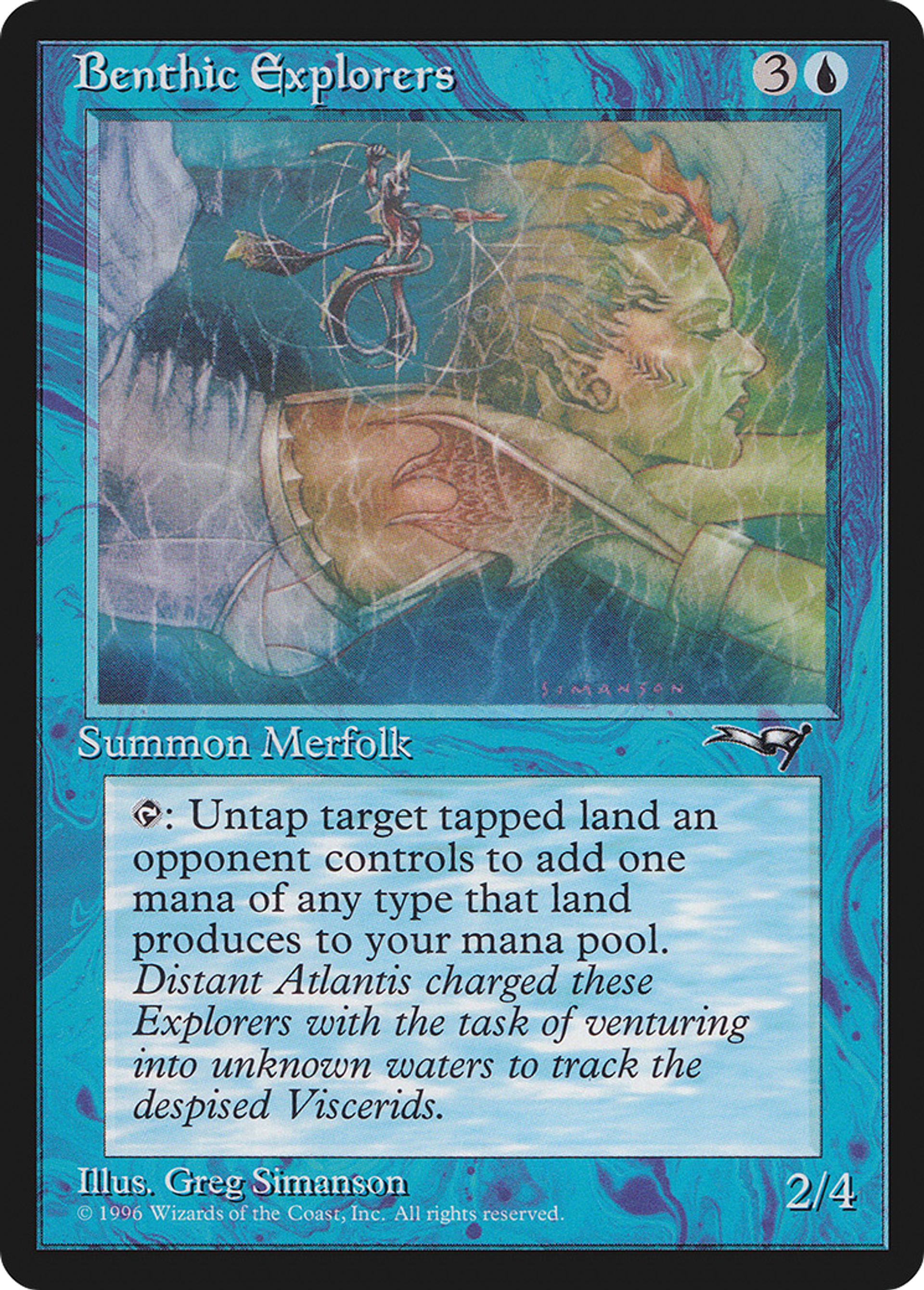 Exploratrices benthics — Alliances — Magic: The Gathering