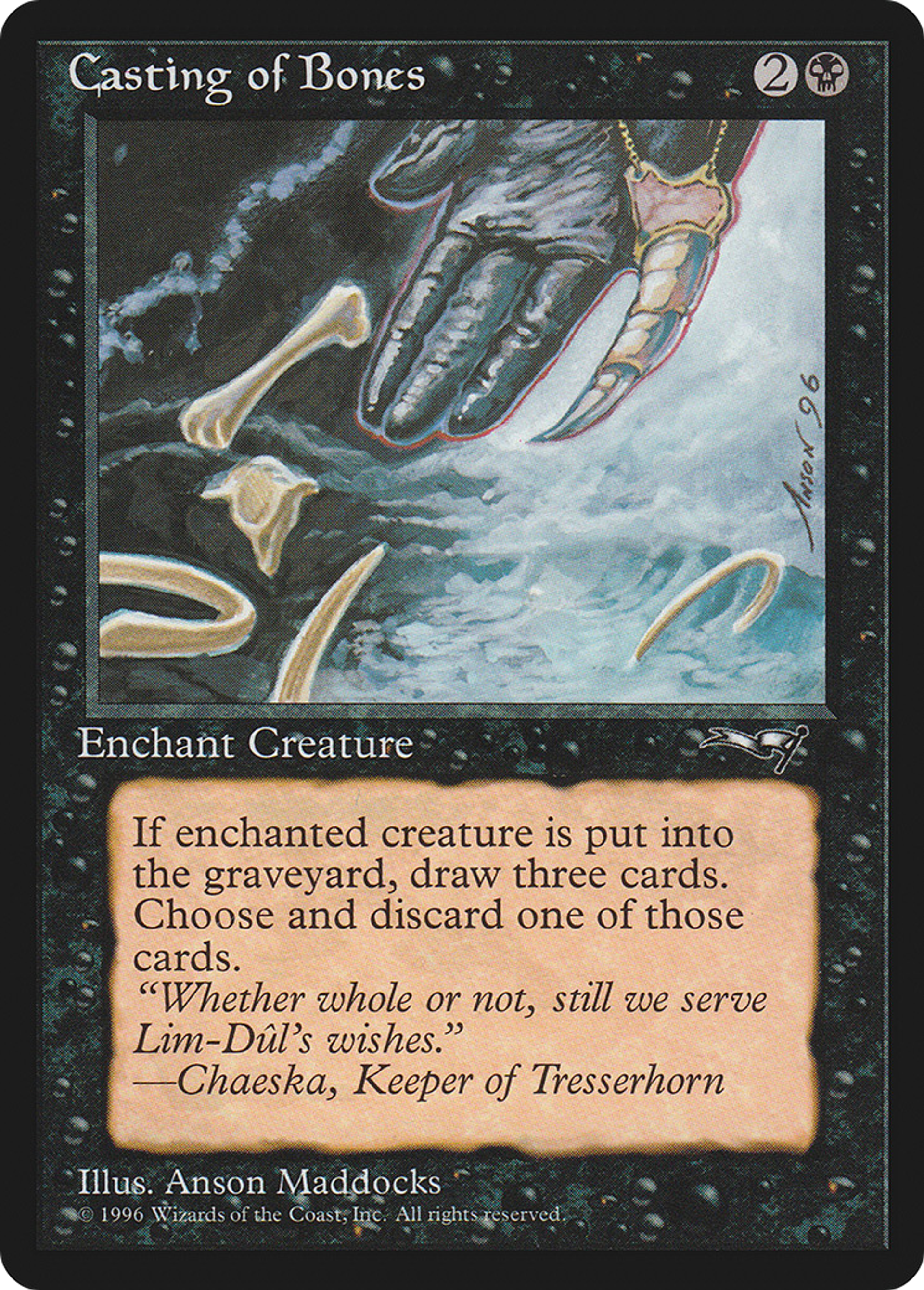 Ostéomancie — Alliances — Magic: The Gathering