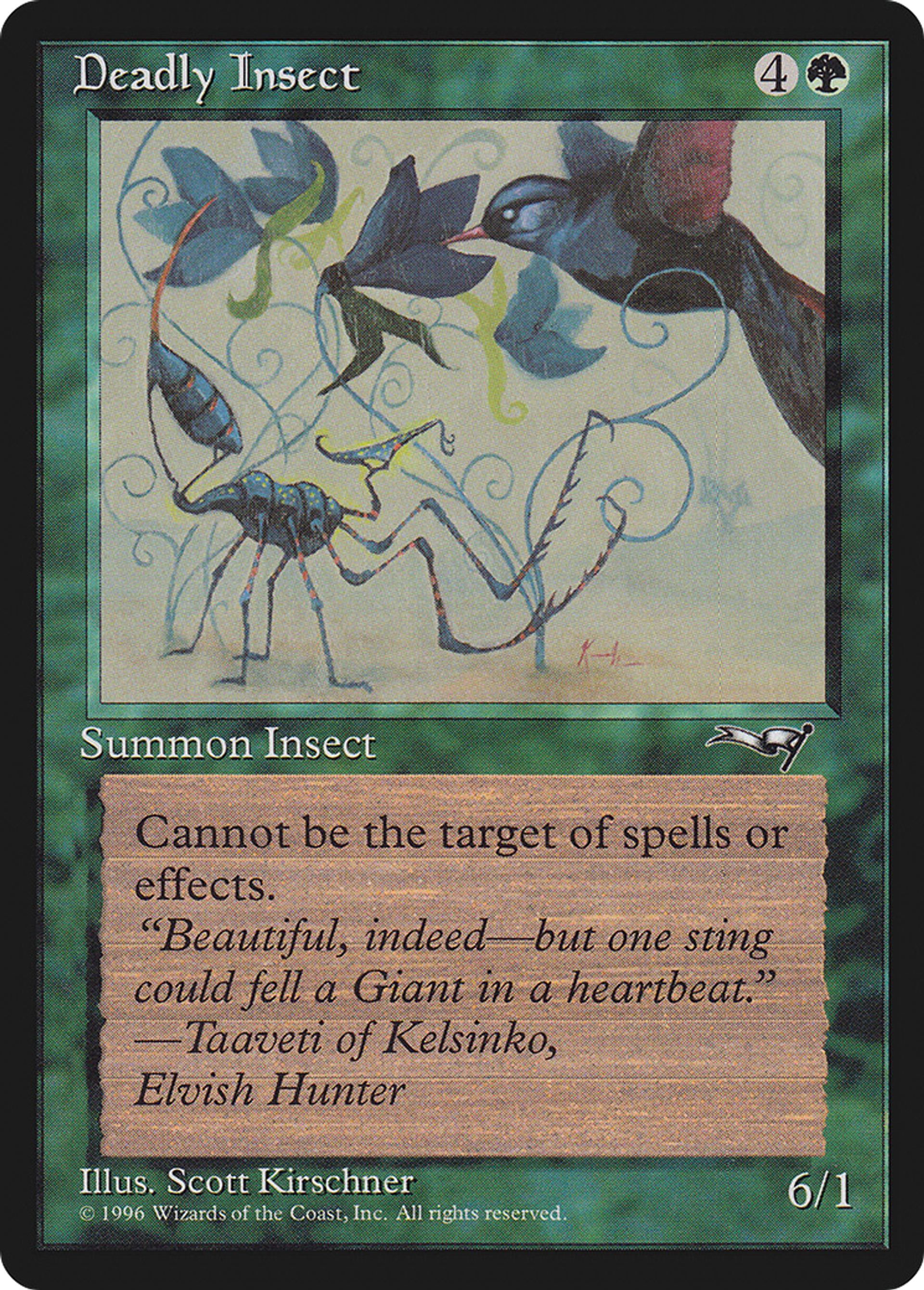 Insecte mortel — Alliances — Magic: The Gathering