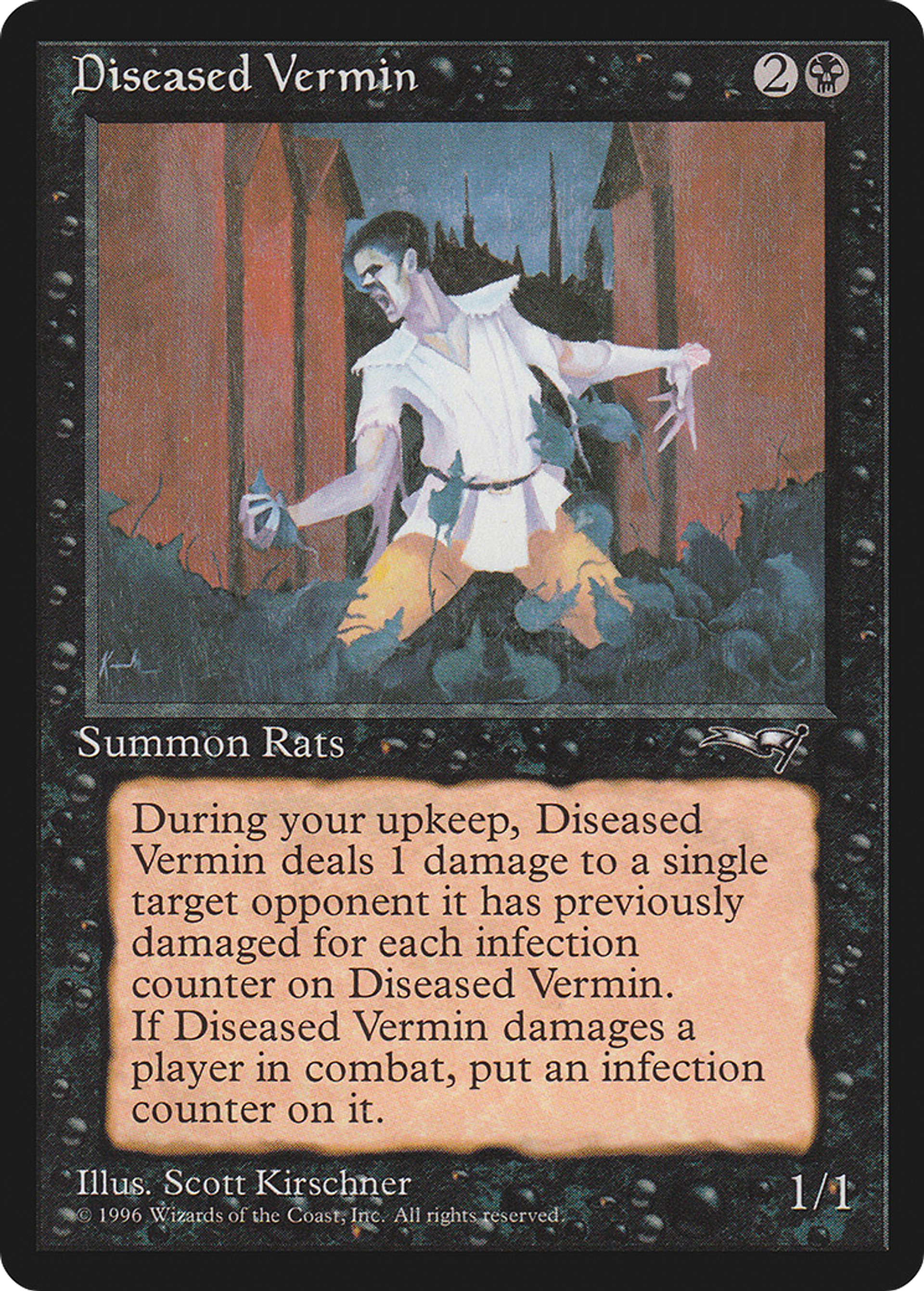 Diseased Vermin — Alliances — Magic: The Gathering