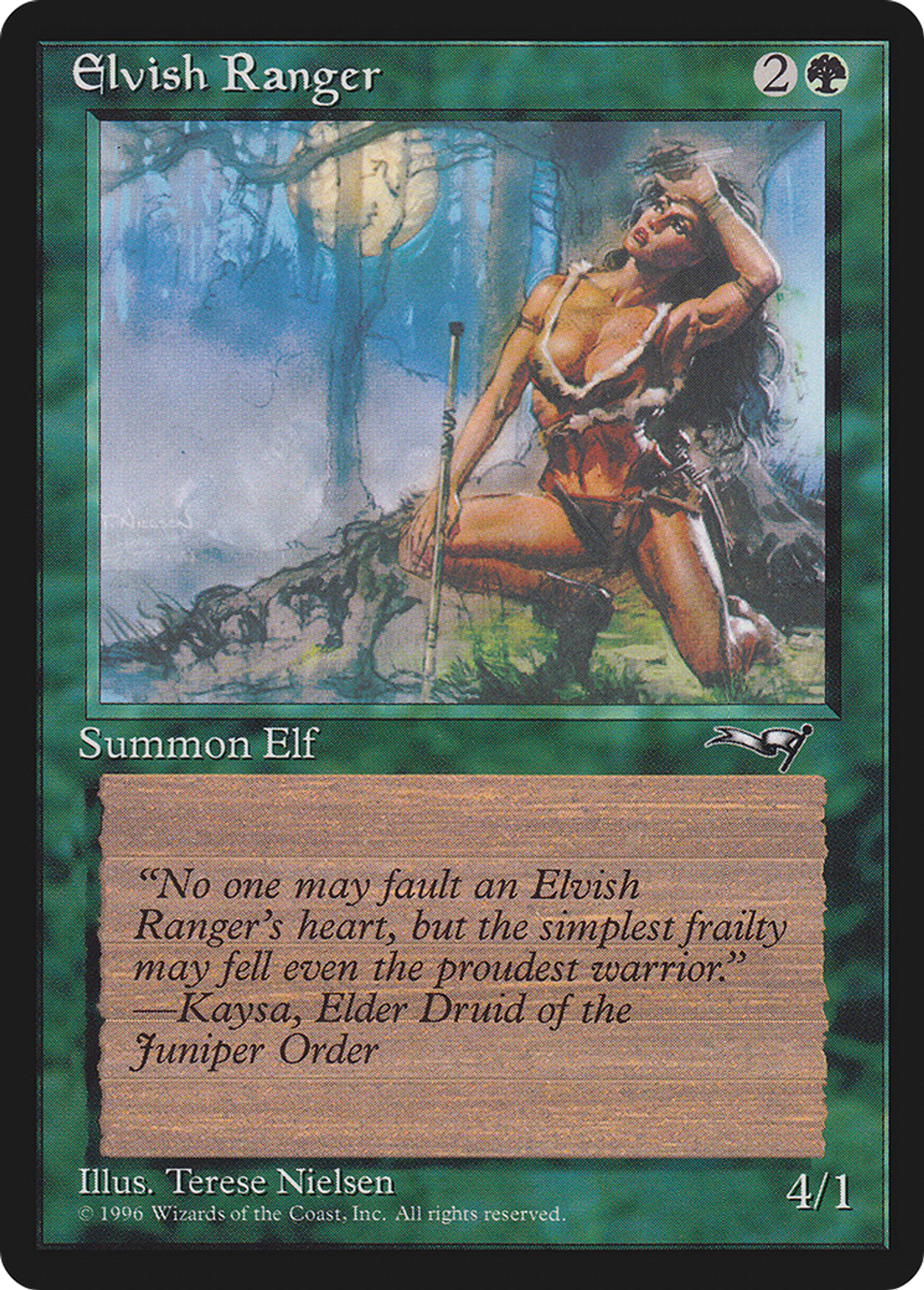Ranger elfe — Alliances — Magic: The Gathering