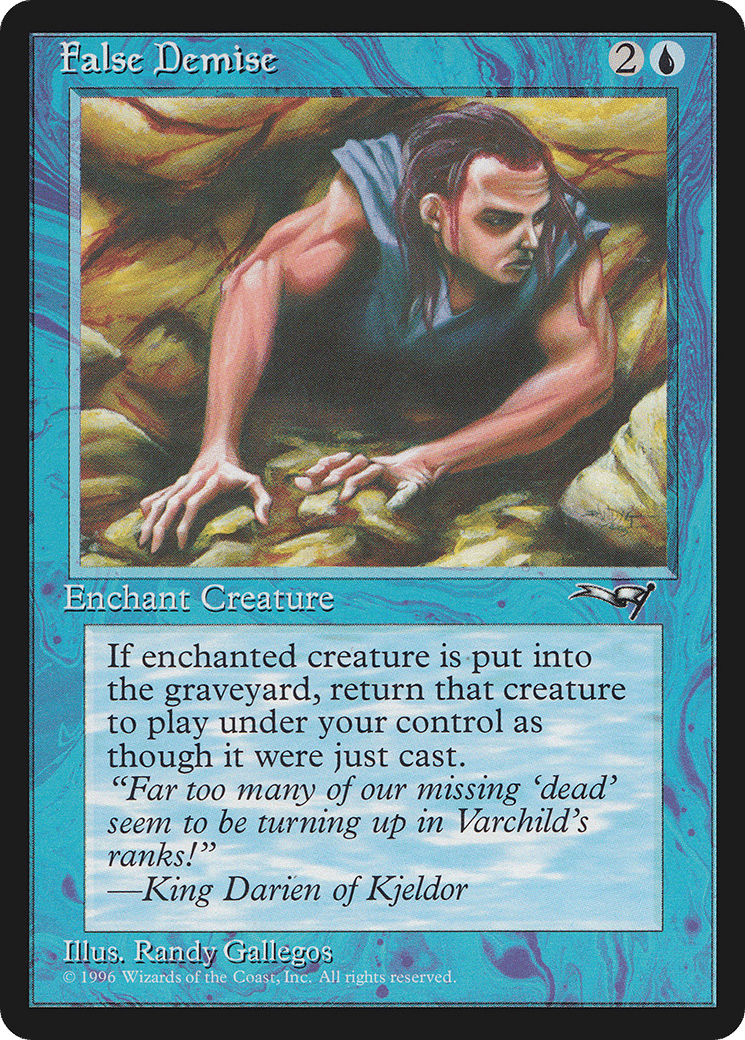 False Demise — Alliances — Magic: The Gathering