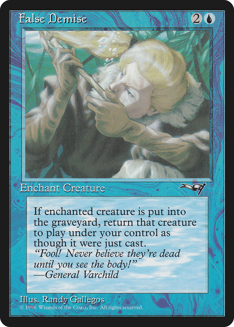 False Demise — Alliances — Magic: The Gathering