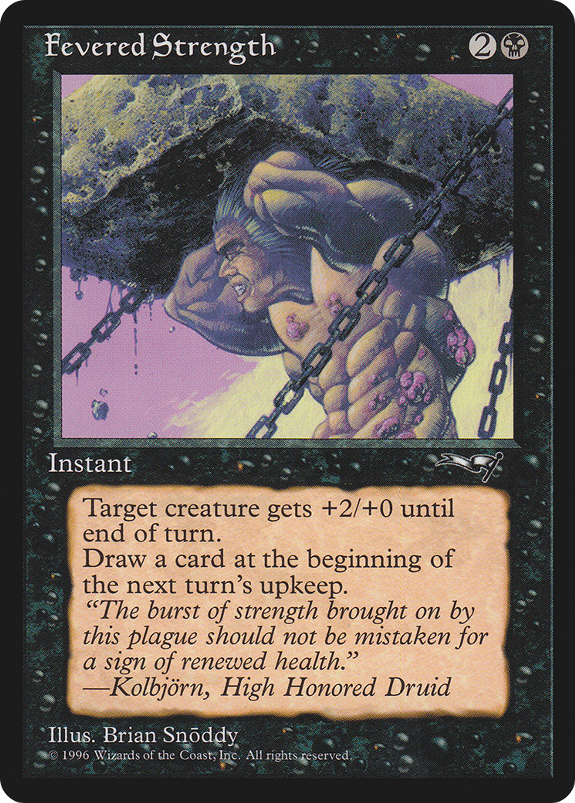 Ardeur fébrile — Alliances — Magic: The Gathering