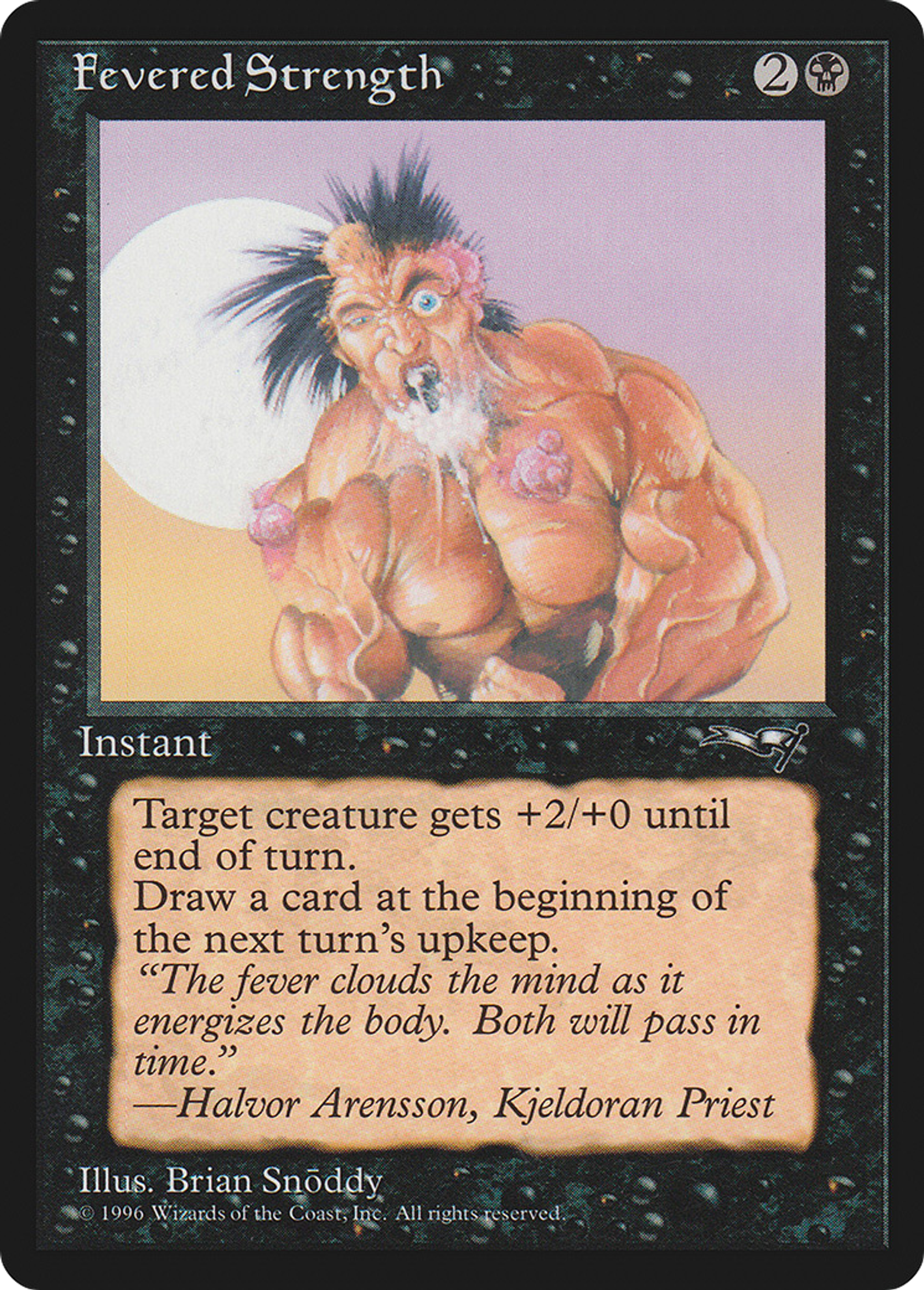 Fevered Strength — Alliances — Magic: The Gathering