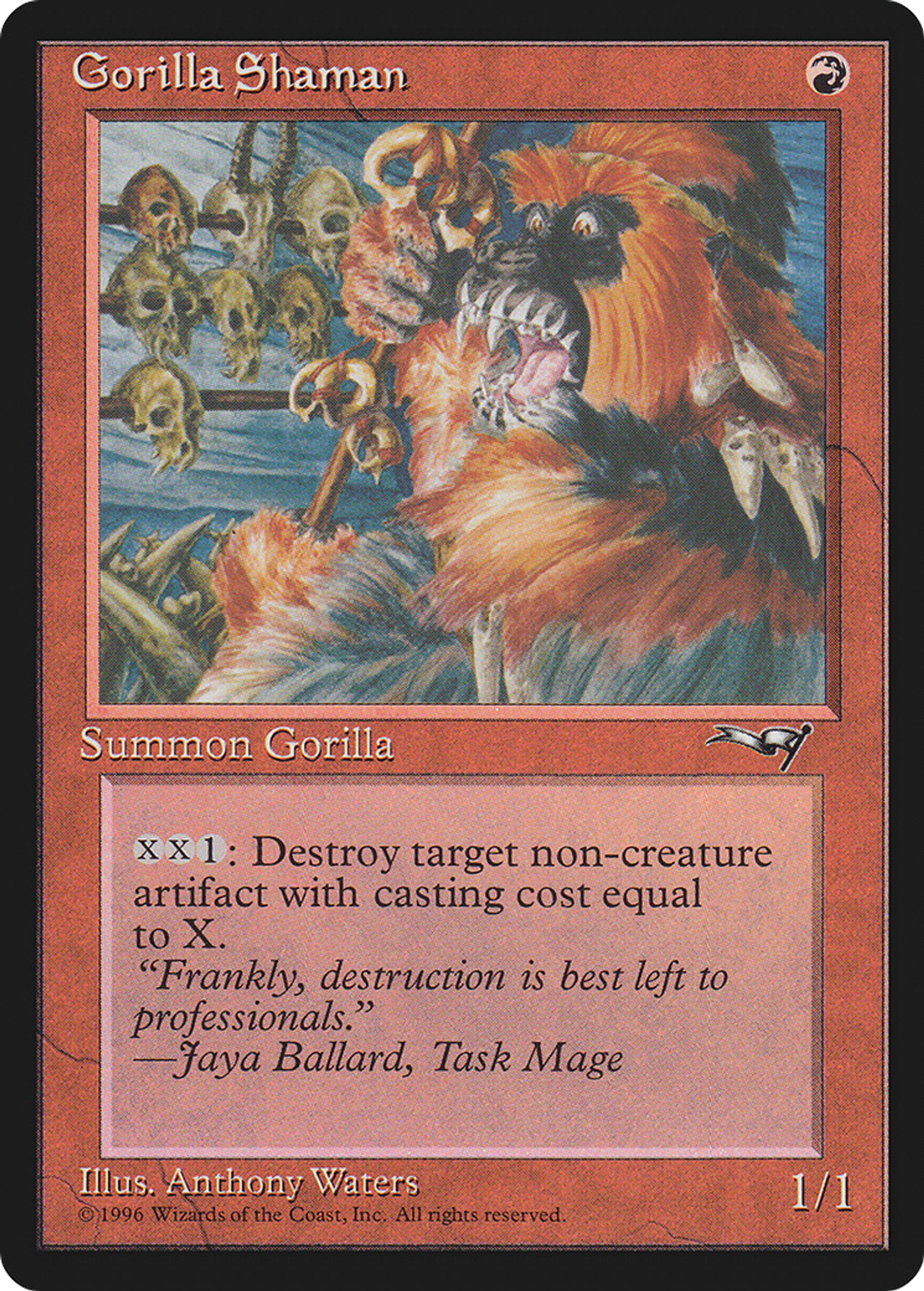 Shamane gorille — Alliances — Magic: The Gathering