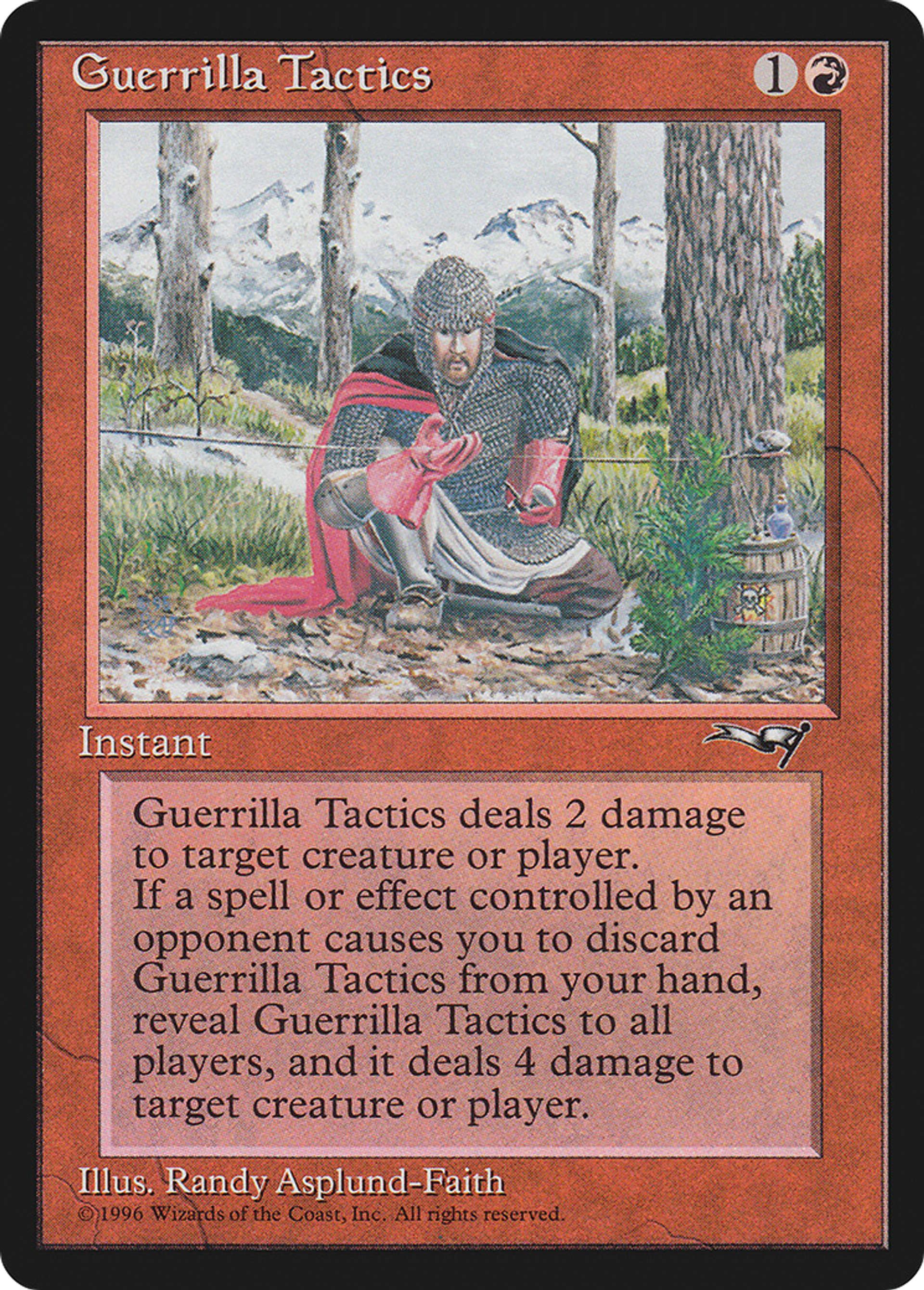 Guerrilla Tactics — Alliances — Magic: The Gathering