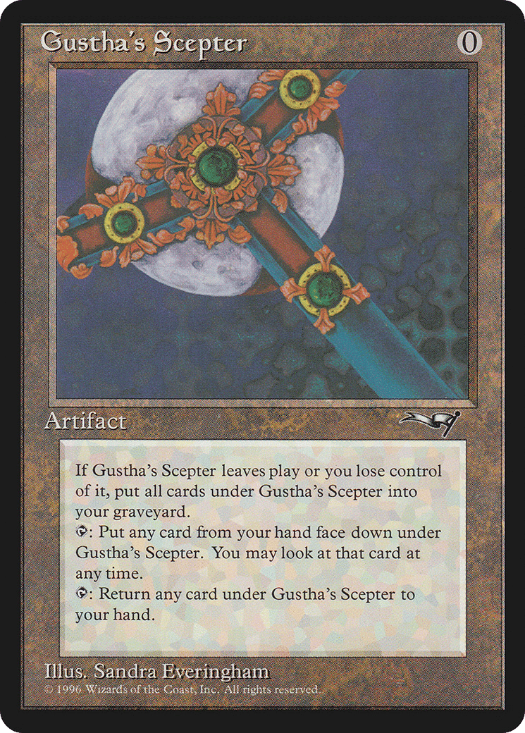 Gustha's Scepter — Alliances — Magic: The Gathering
