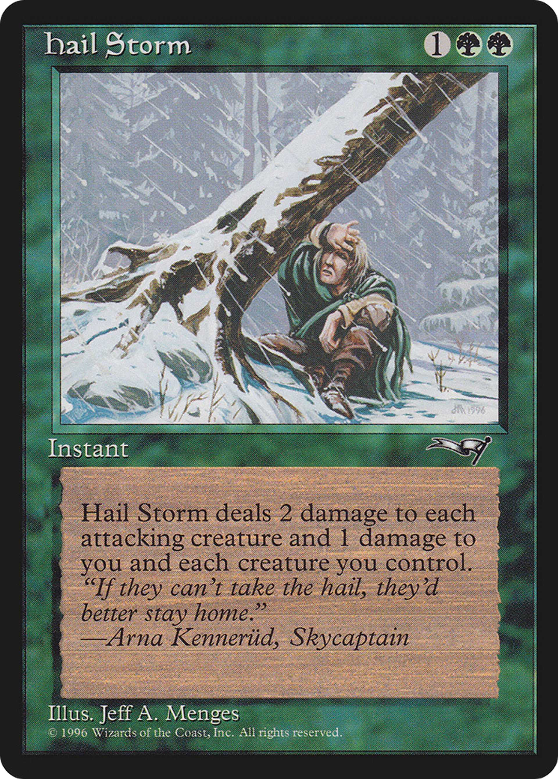 Hail Storm — Alliances — Magic: The Gathering