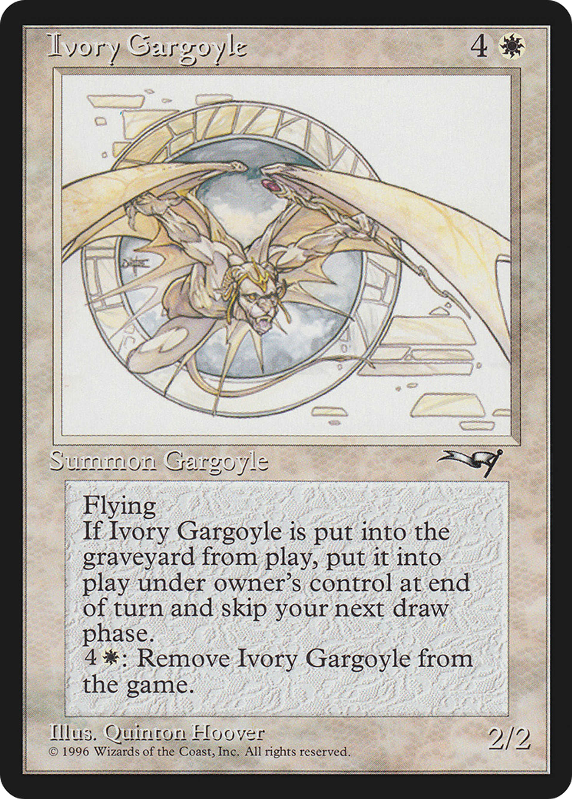 Ivory Gargoyle — Alliances — Magic: The Gathering