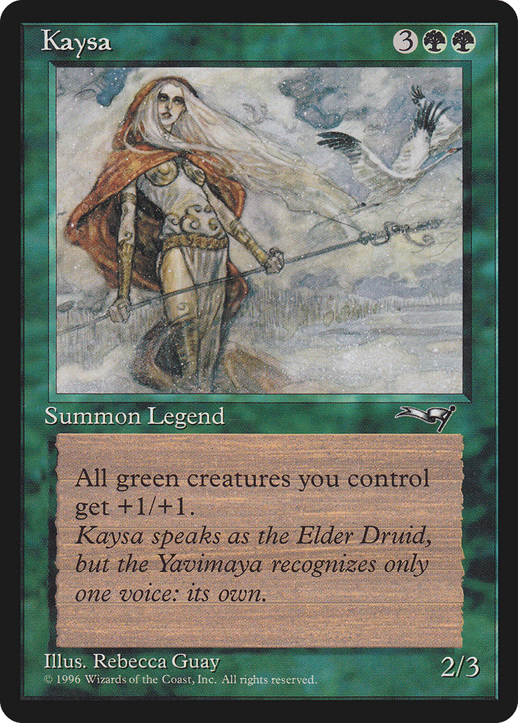 Kaysa — Alliances — Magic: The Gathering