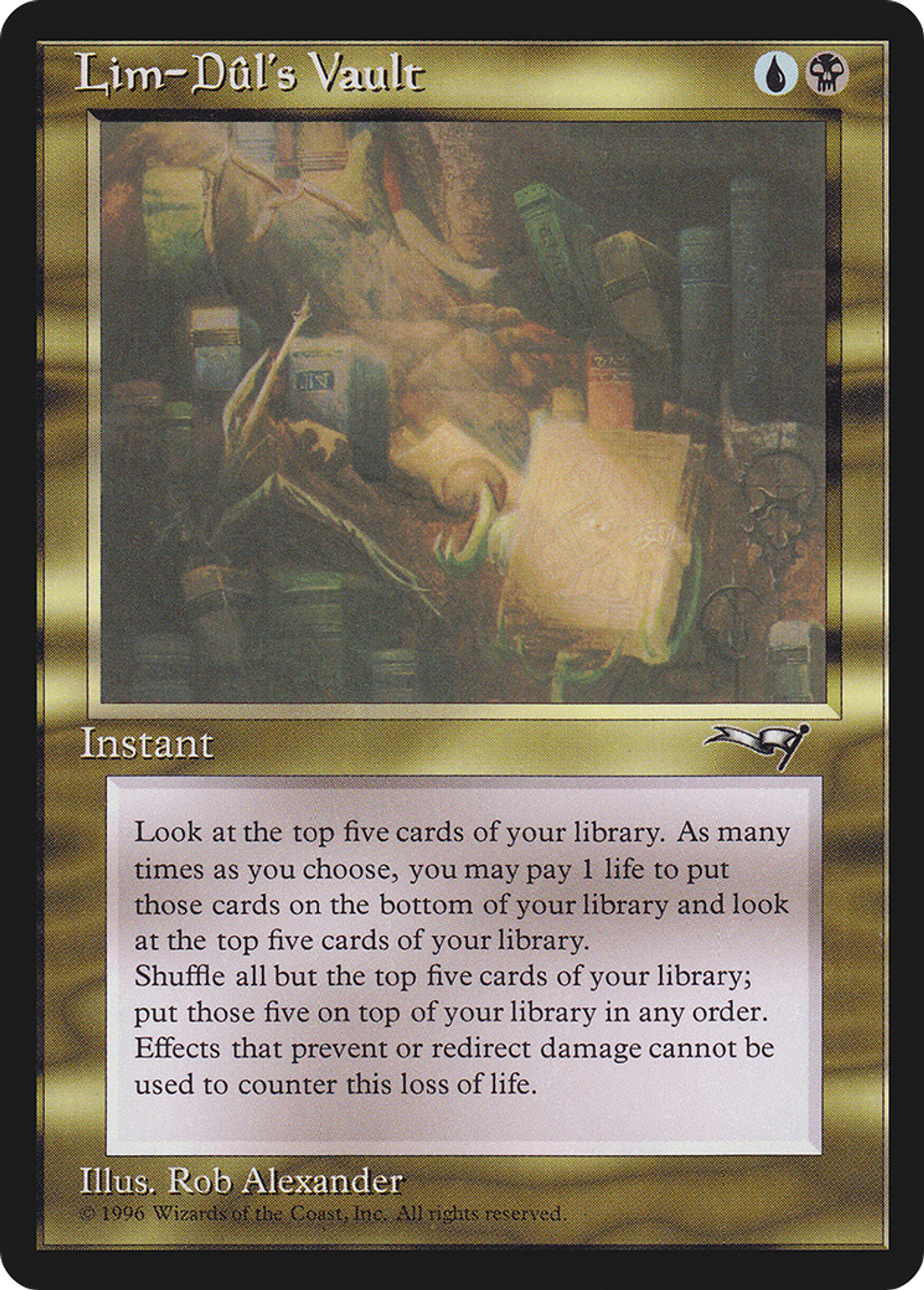 Lim-Dûl's Vault — Alliances — Magic: The Gathering