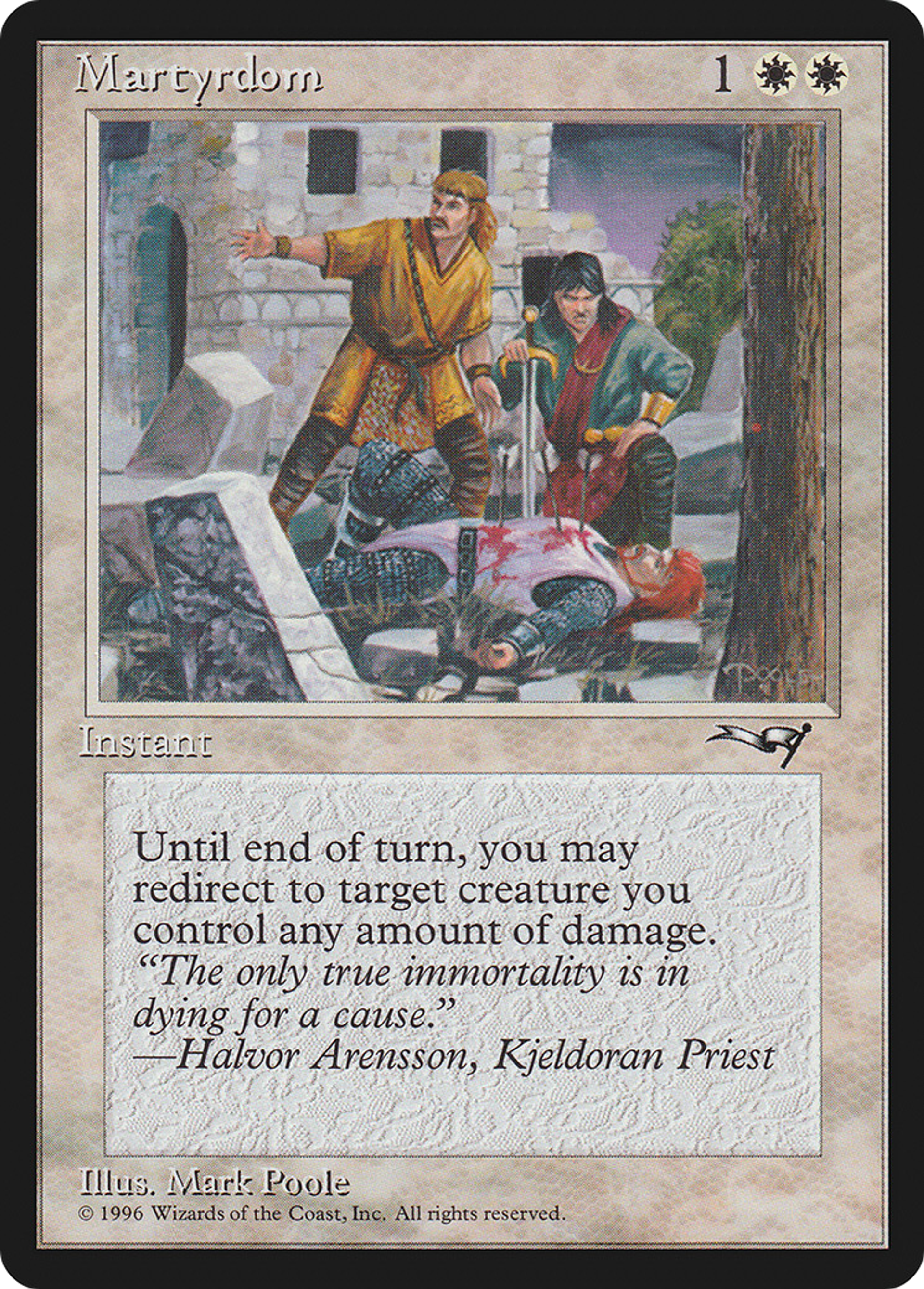 Martyrdom — Alliances — Magic: The Gathering