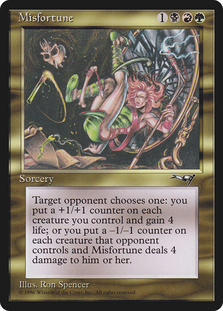 Misfortune — Alliances — Magic: The Gathering