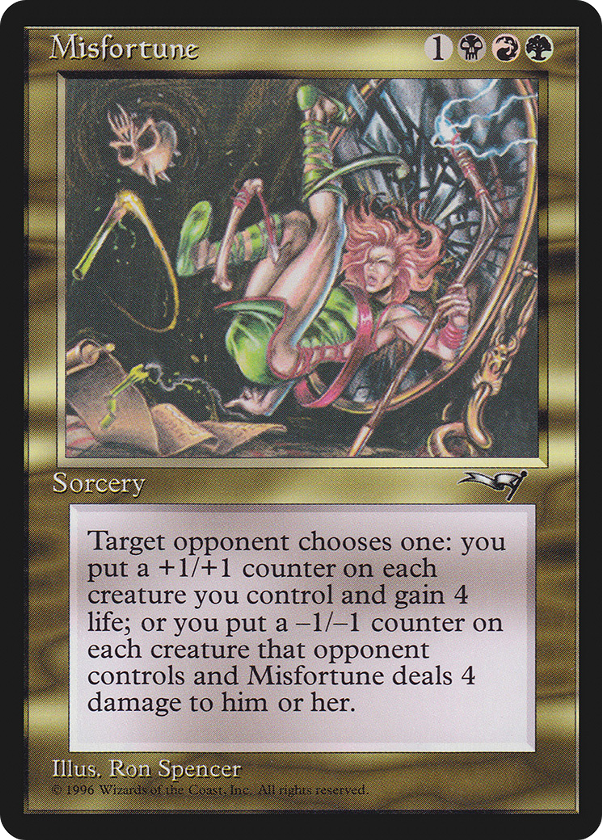 Misfortune — Alliances — Magic: The Gathering