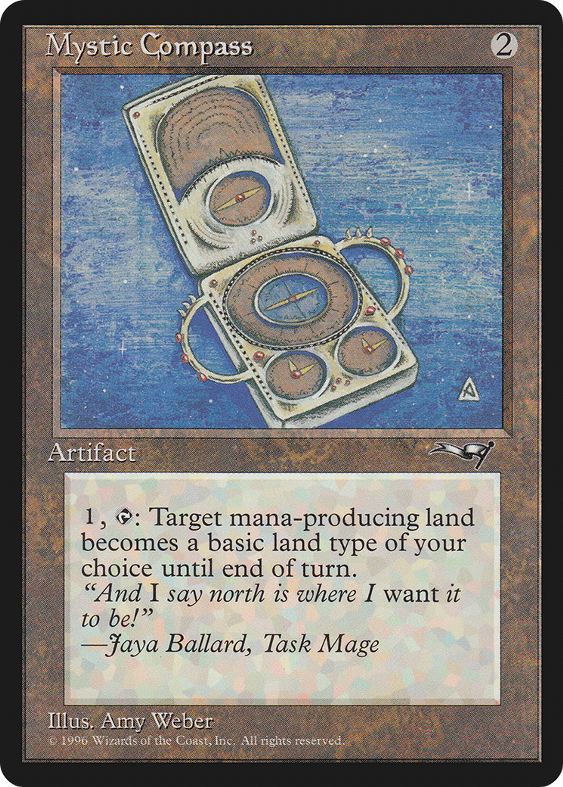 Mystic Compass — Alliances — Magic: The Gathering