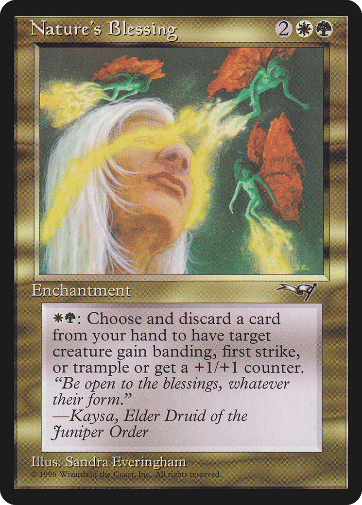 Nature's Blessing — Alliances — Magic: The Gathering