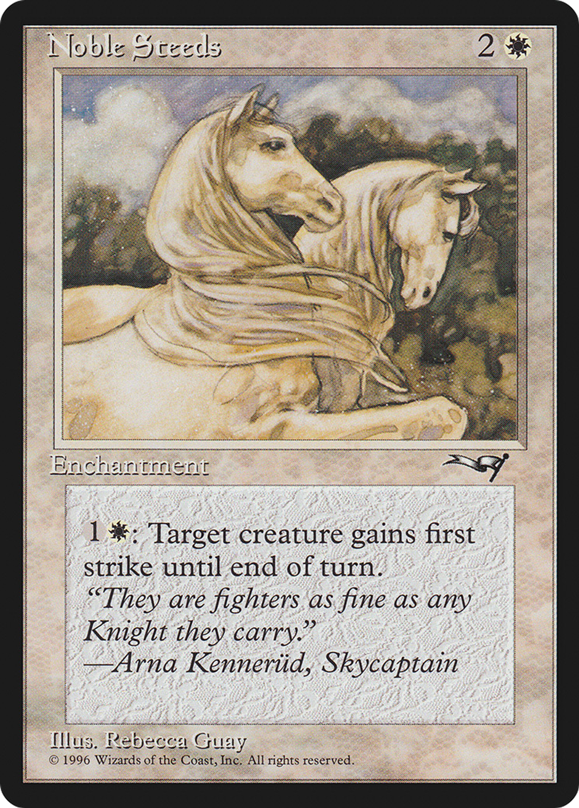 Nobles coursiers — Alliances — Magic: The Gathering